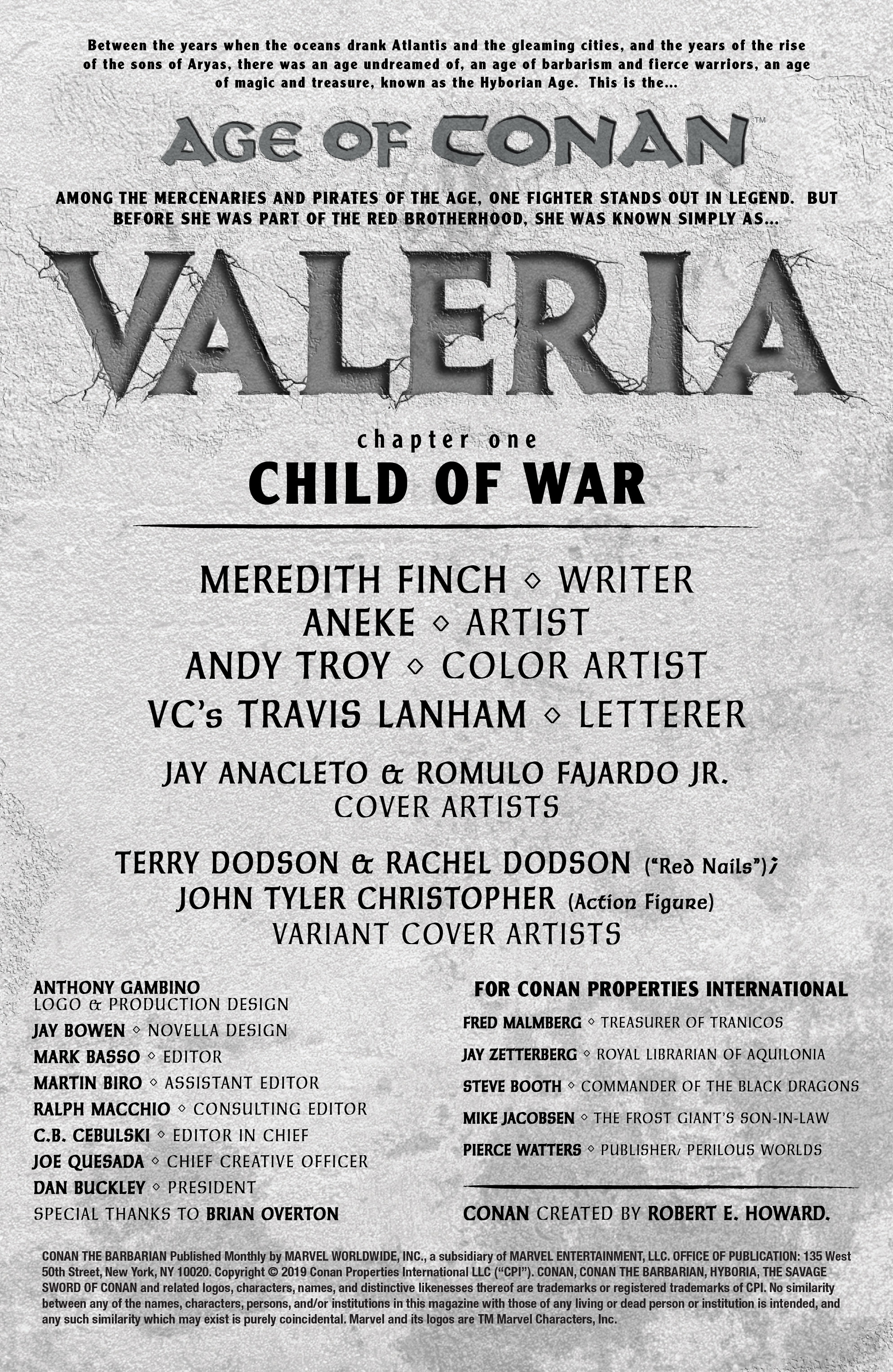 Age Of Conan: Valeria (2019): Chapter 1 - Page 2