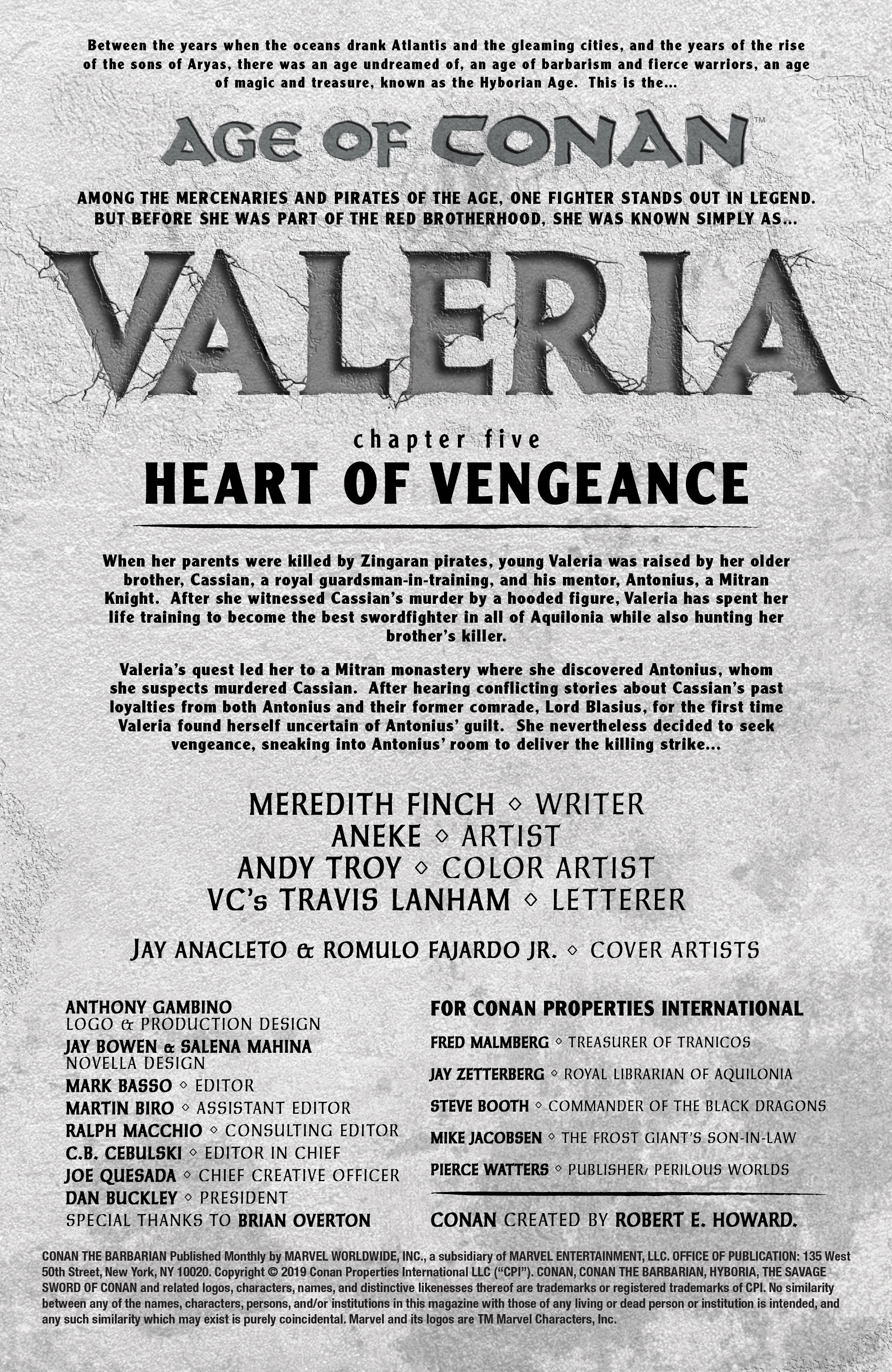Age Of Conan: Valeria (2019): Chapter 5 - Page 2