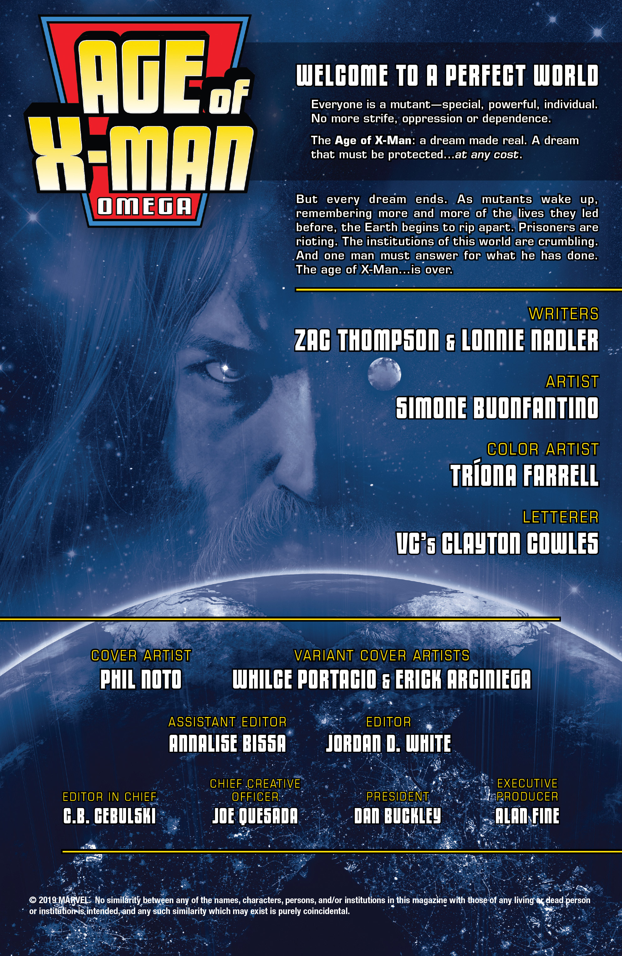 Age Of X-Man Omega (2019-): Chapter 1 - Page 2