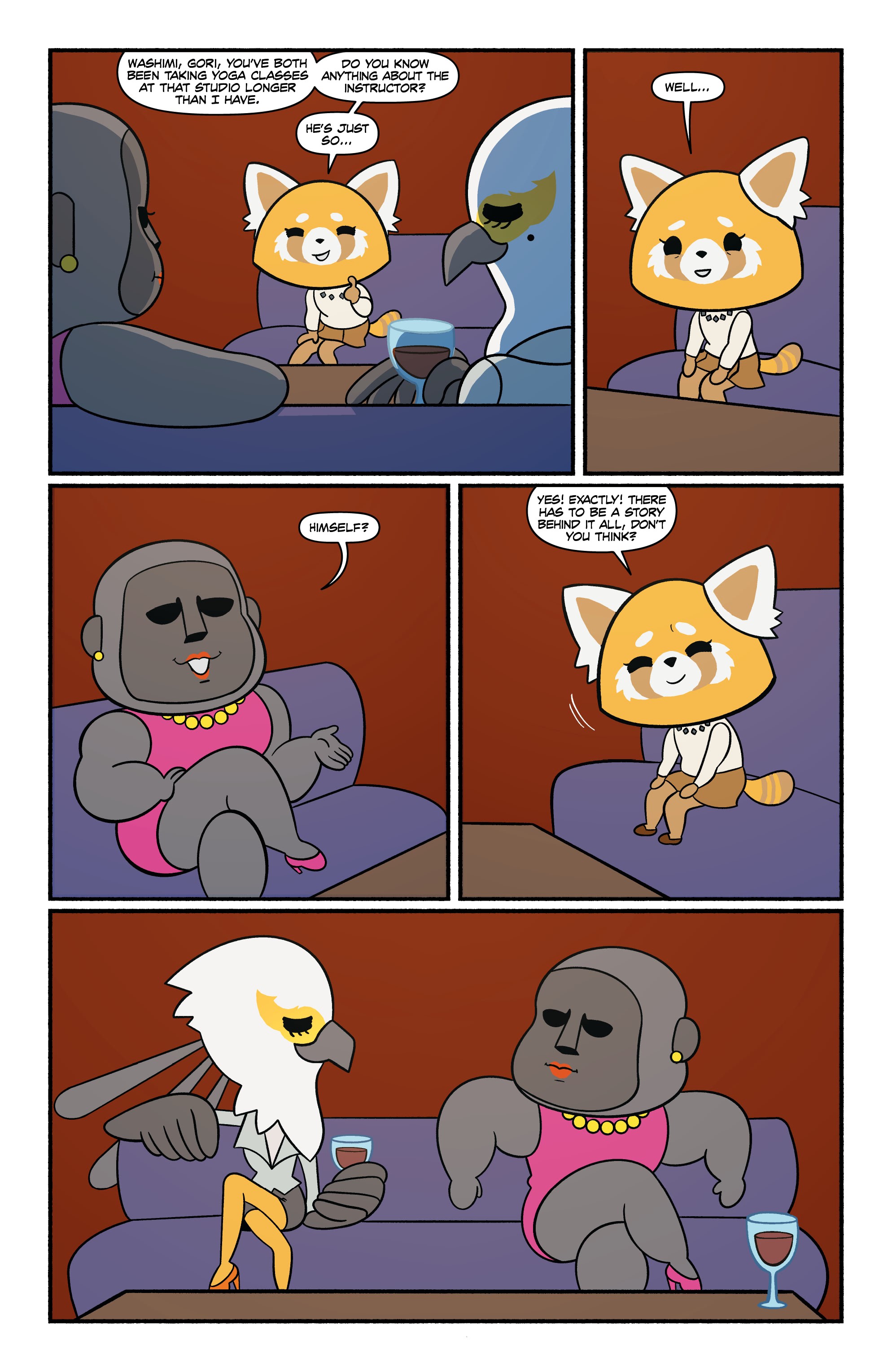 Aggretsuko Meet Her Friends (2020-): Chapter 1 - Page 6