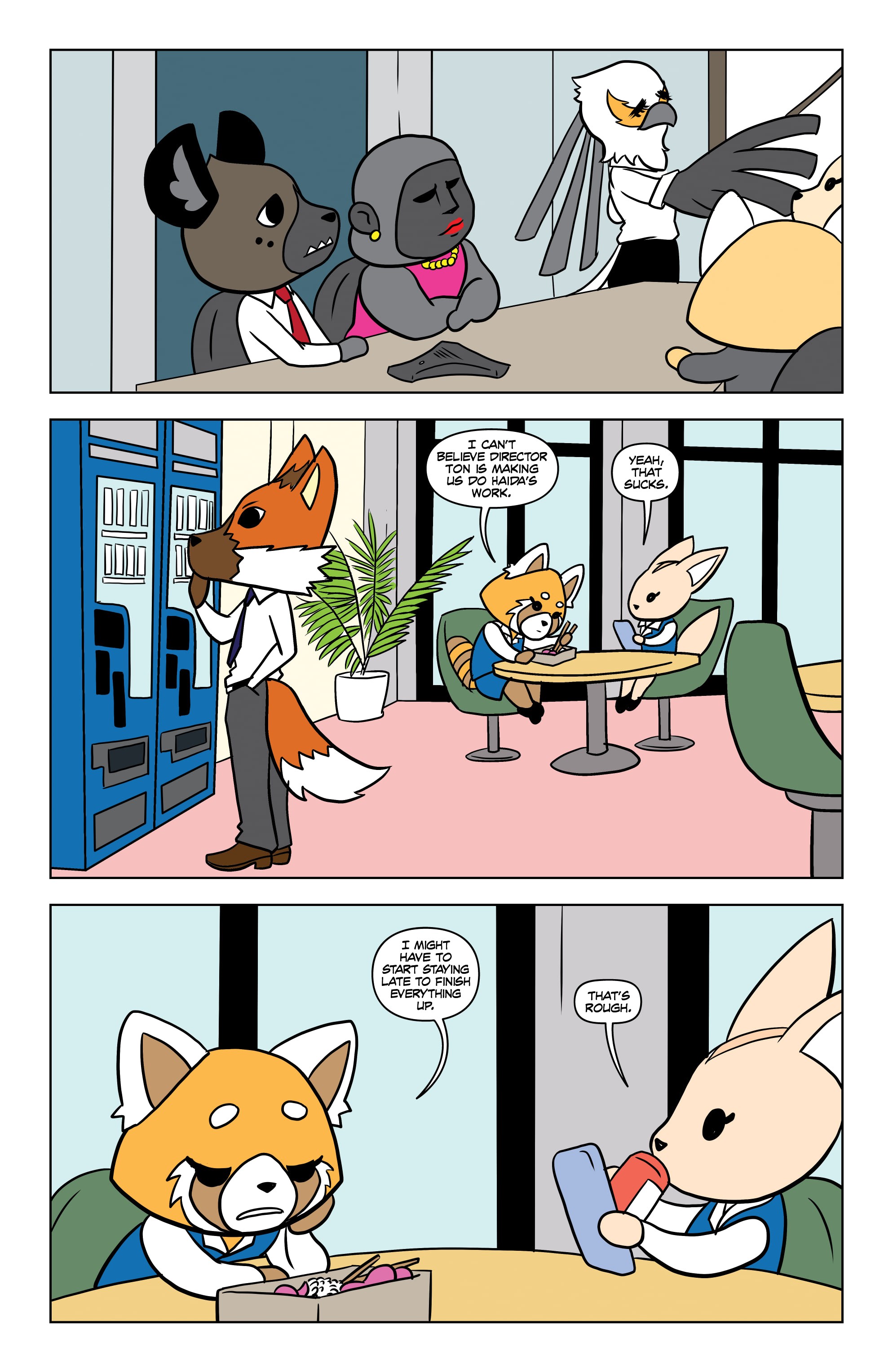 Aggretsuko: Meet Her World (2021-): Chapter 1 - Page 7