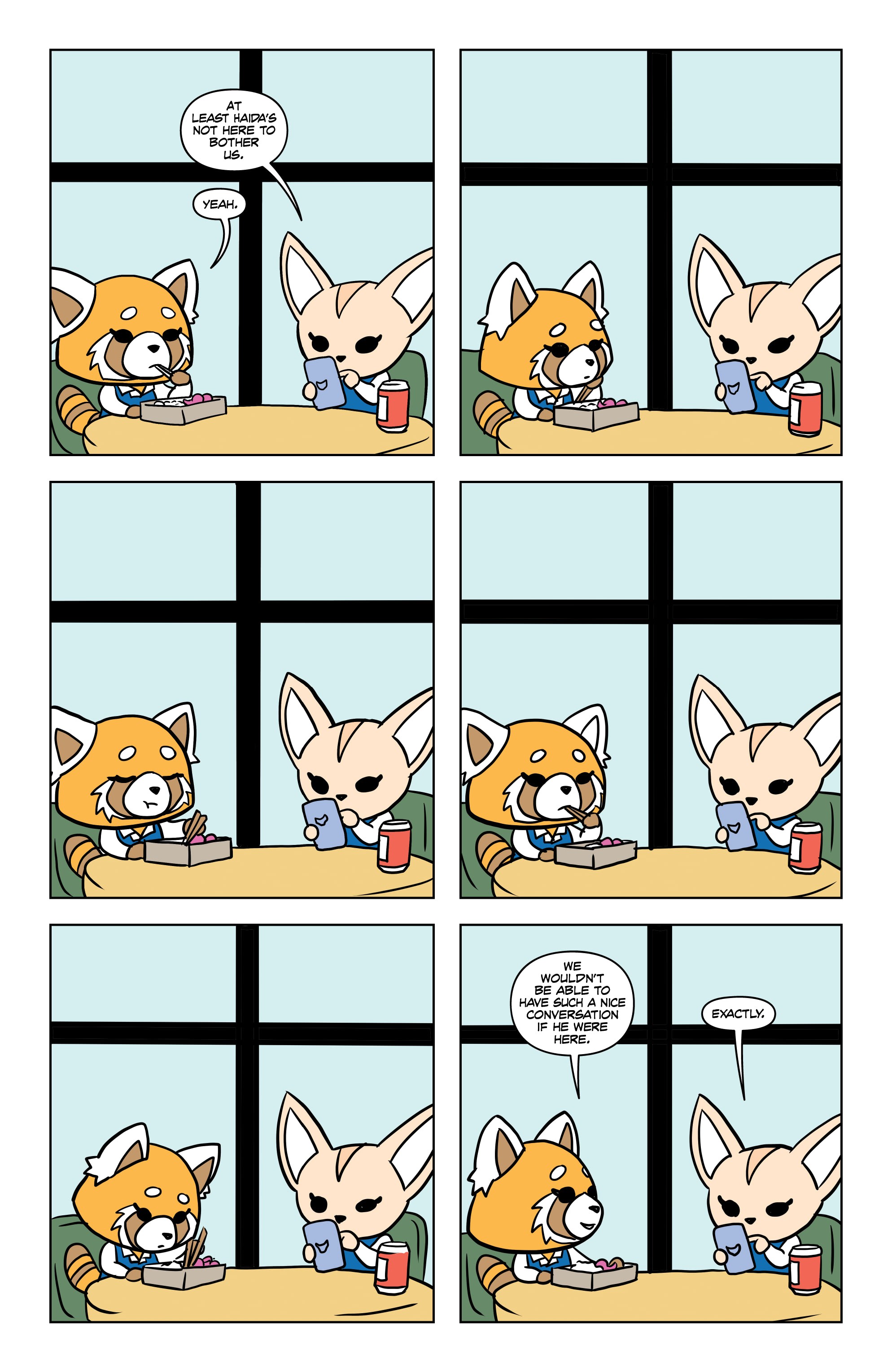 Aggretsuko: Meet Her World (2021-): Chapter 1 - Page 8