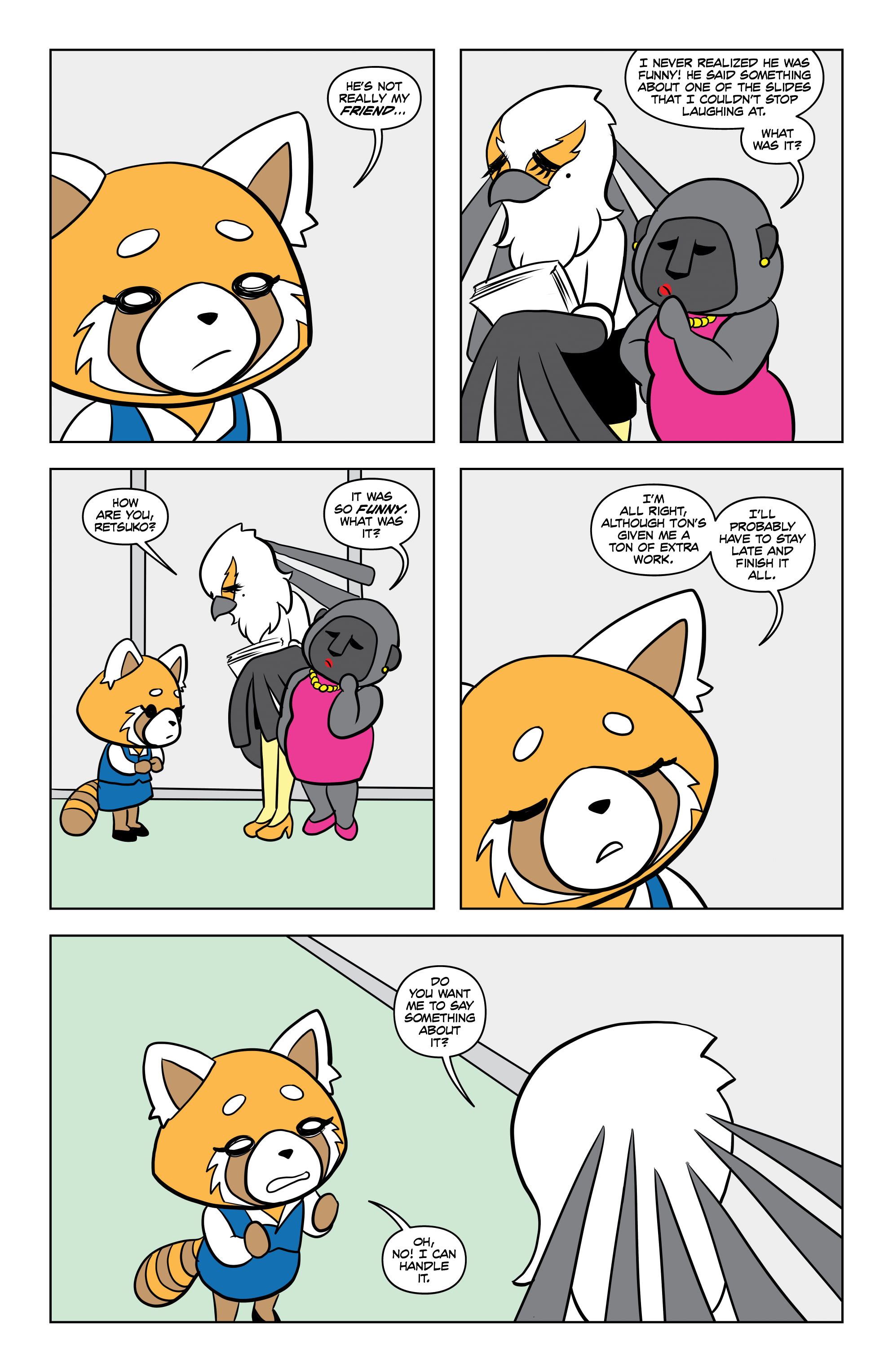 Aggretsuko: Meet Her World (2021-): Chapter 1 - Page 10