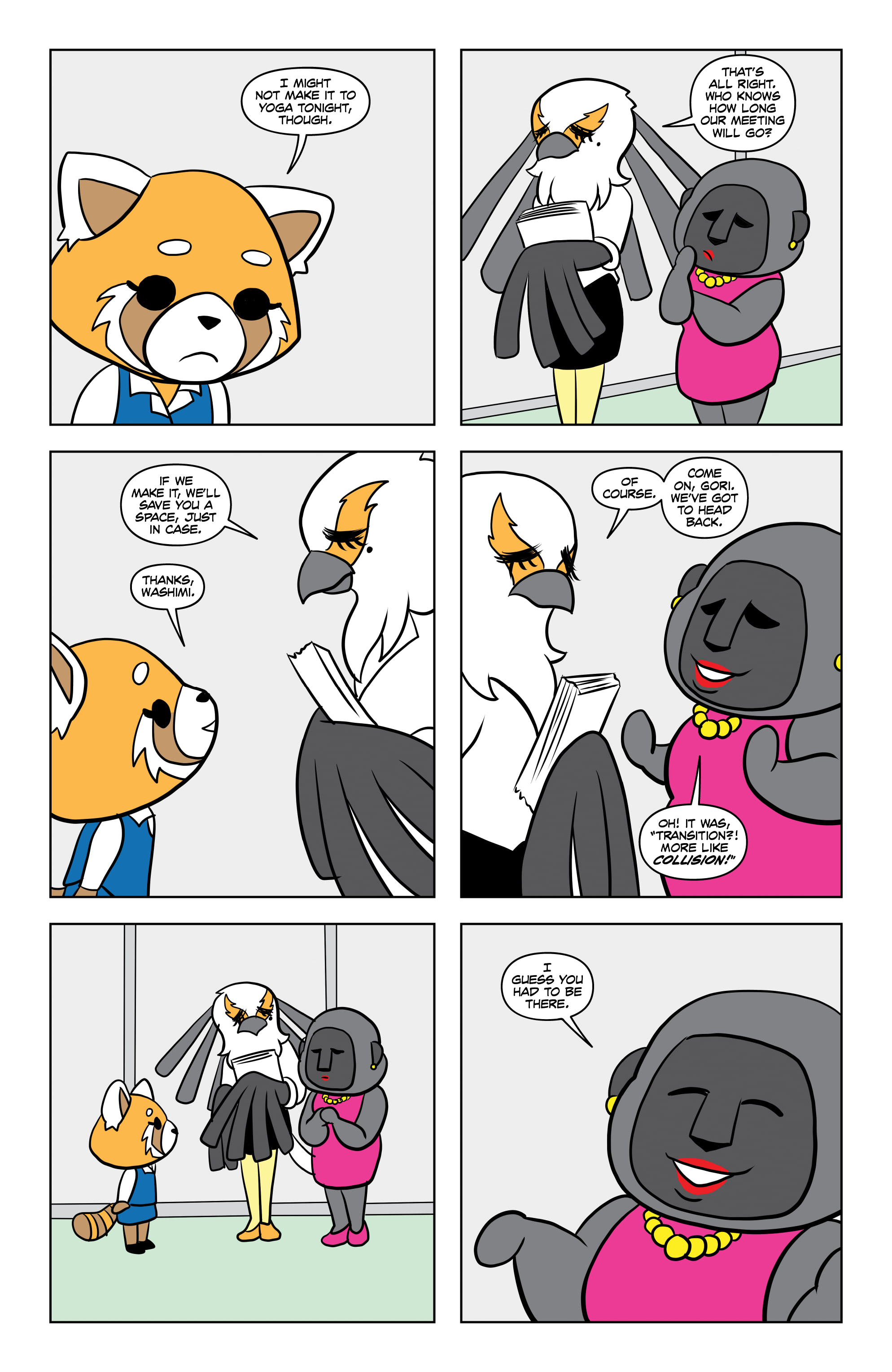 Aggretsuko: Meet Her World (2021-): Chapter 1 - Page 11
