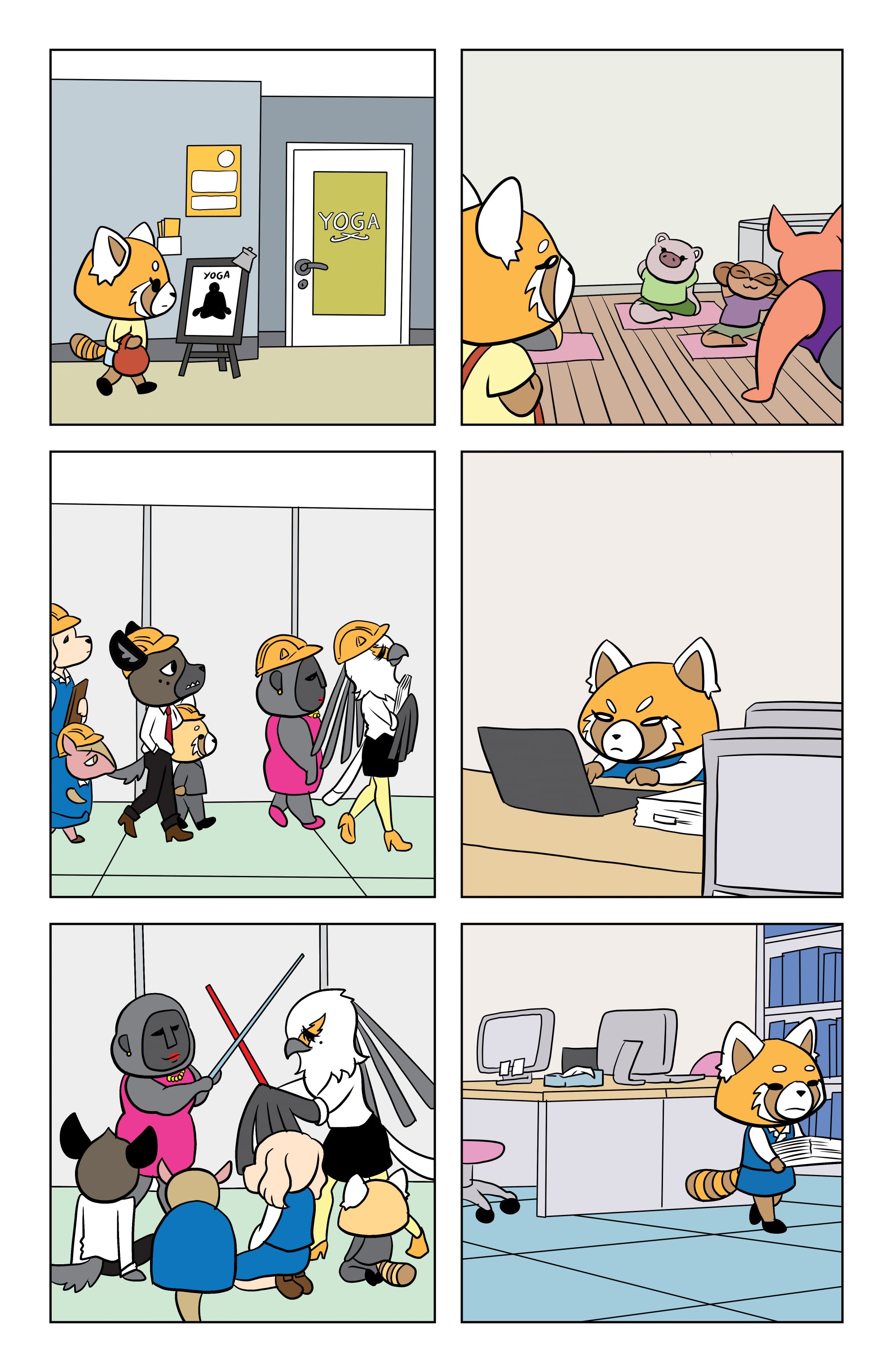 Aggretsuko: Meet Her World (2021-): Chapter 1 - Page 12