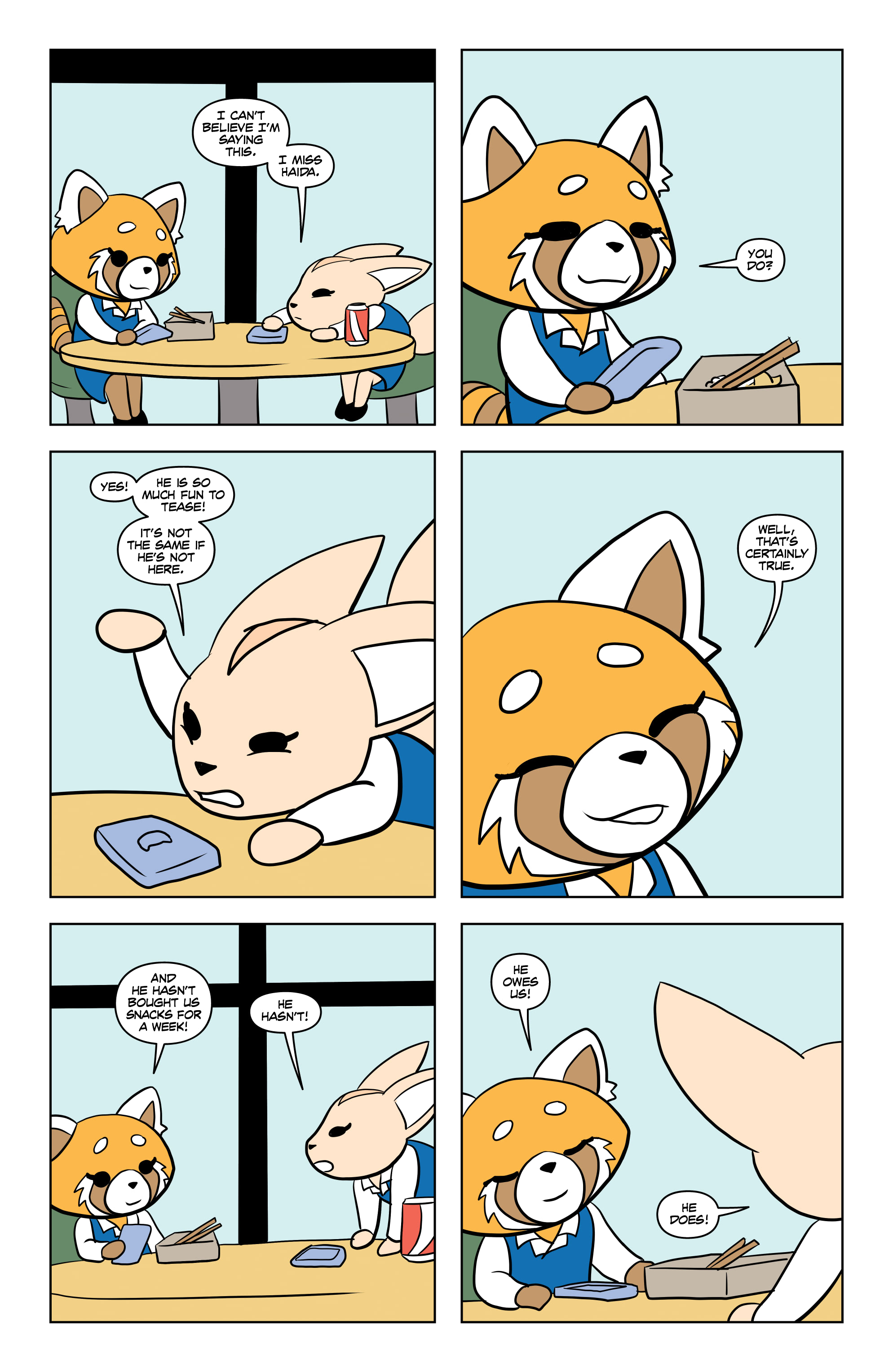 Aggretsuko: Meet Her World (2021-): Chapter 1 - Page 17