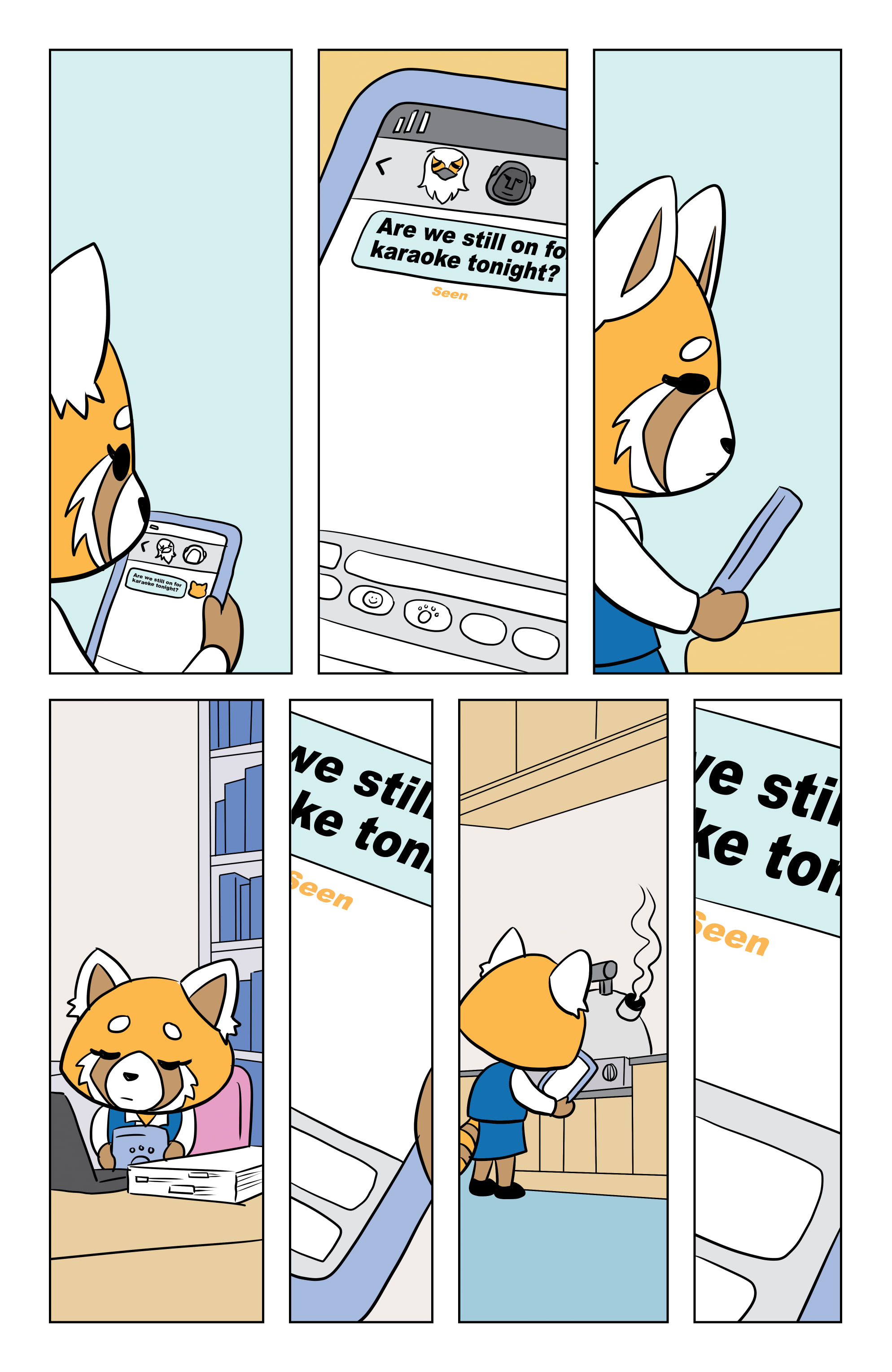 Aggretsuko: Meet Her World (2021-): Chapter 1 - Page 18