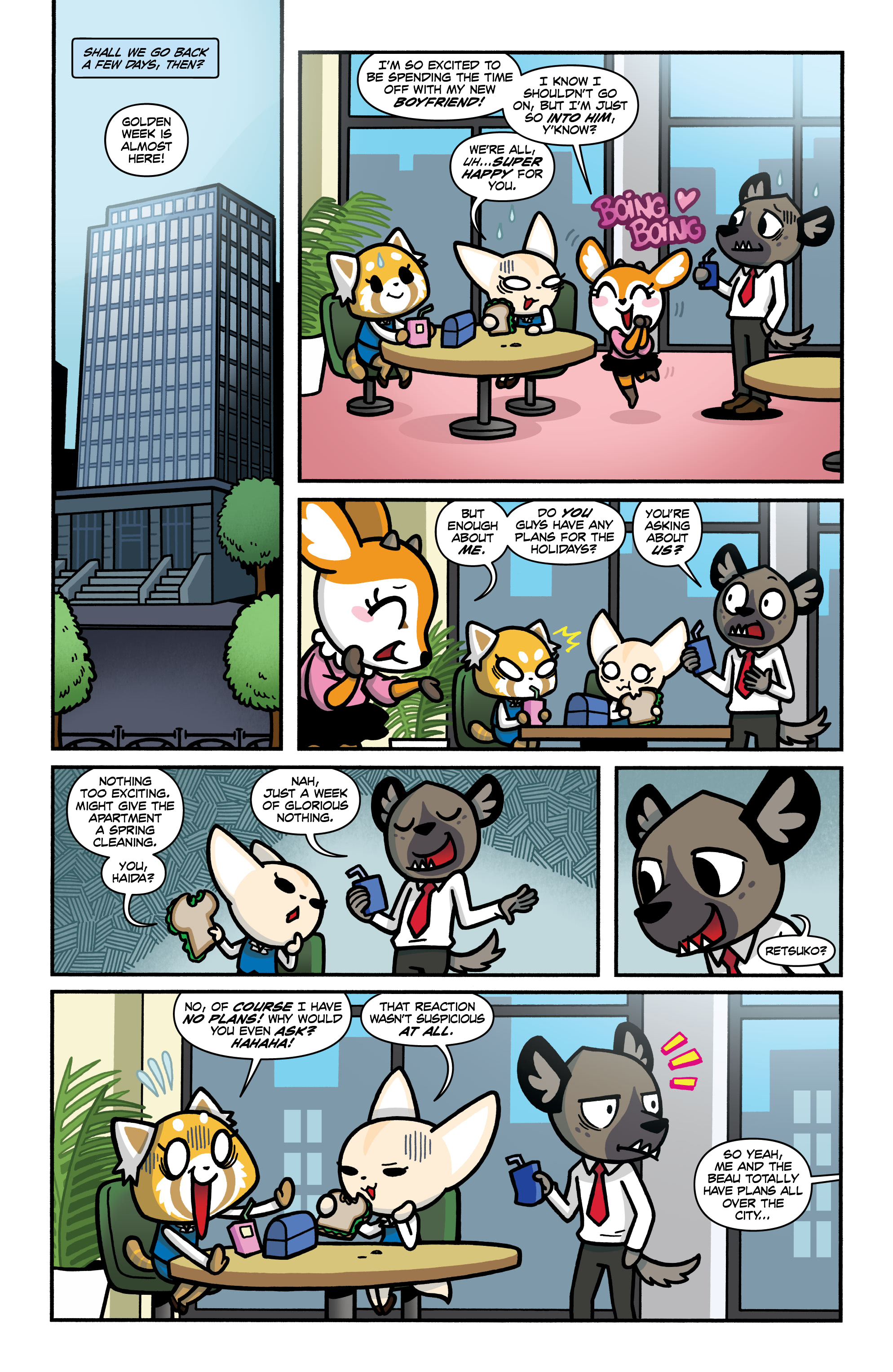 Aggretsuko: Out of Office (2021): Chapter 1 - Page 4