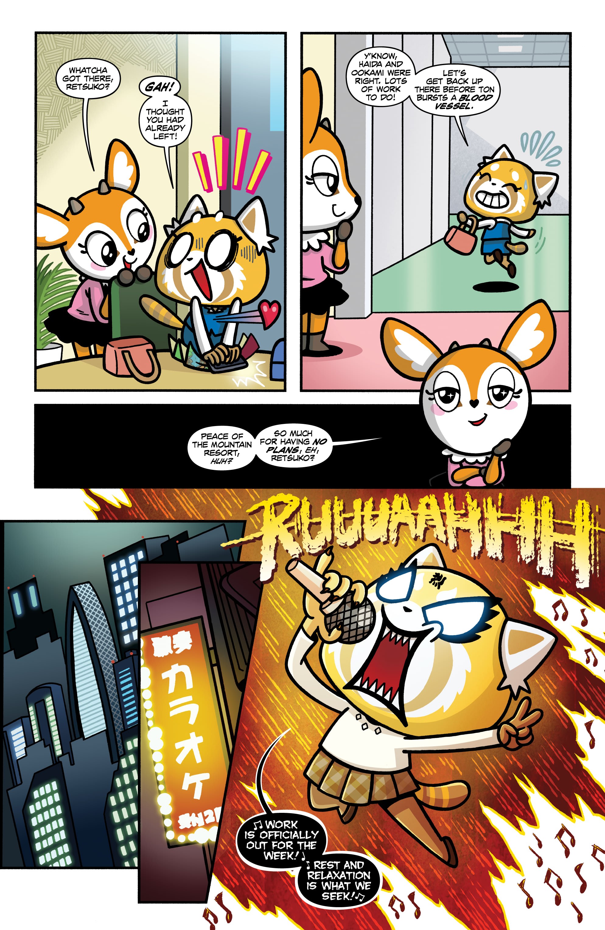 Aggretsuko: Out of Office (2021): Chapter 1 - Page 7