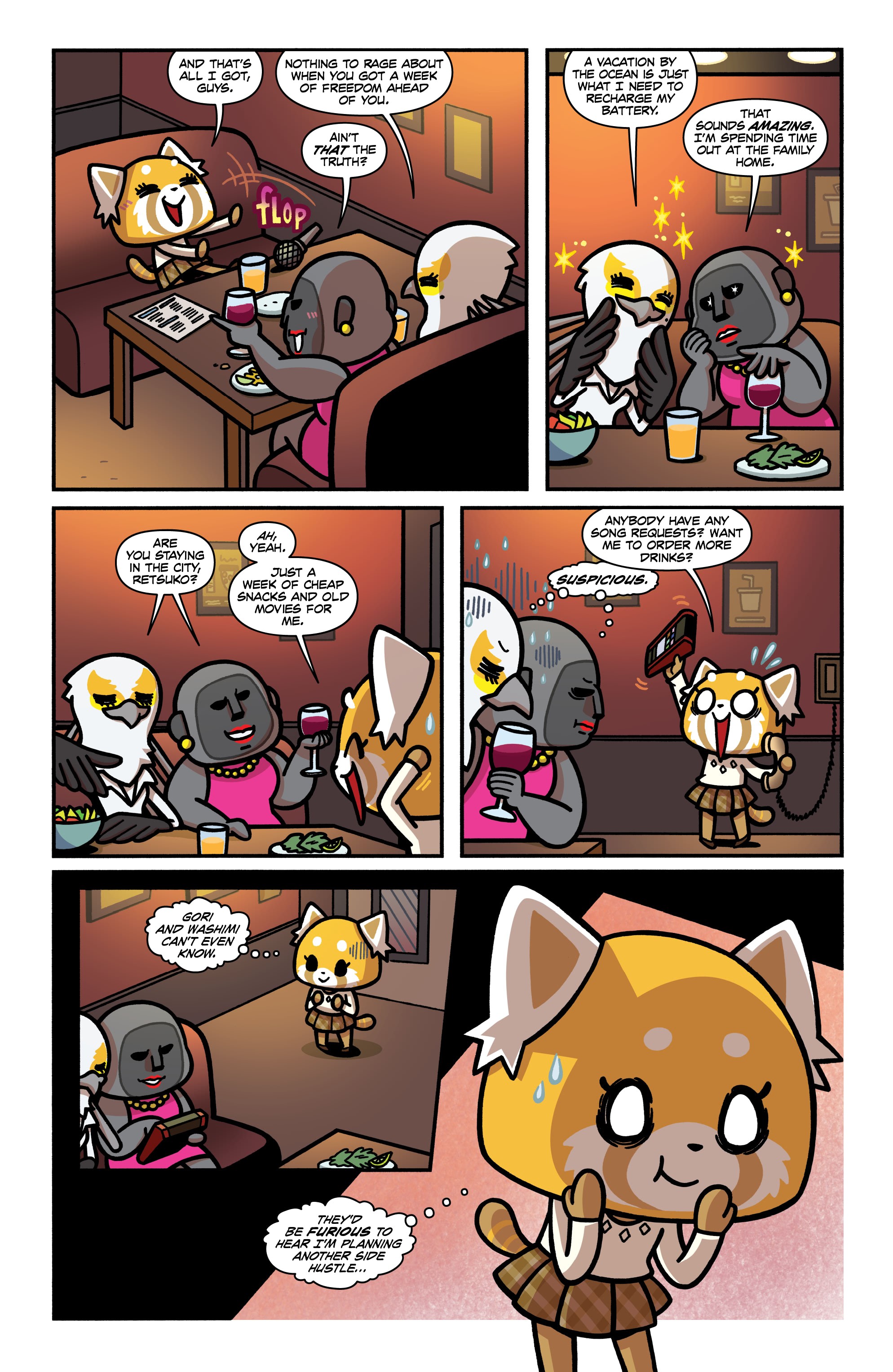 Aggretsuko: Out of Office (2021): Chapter 1 - Page 8
