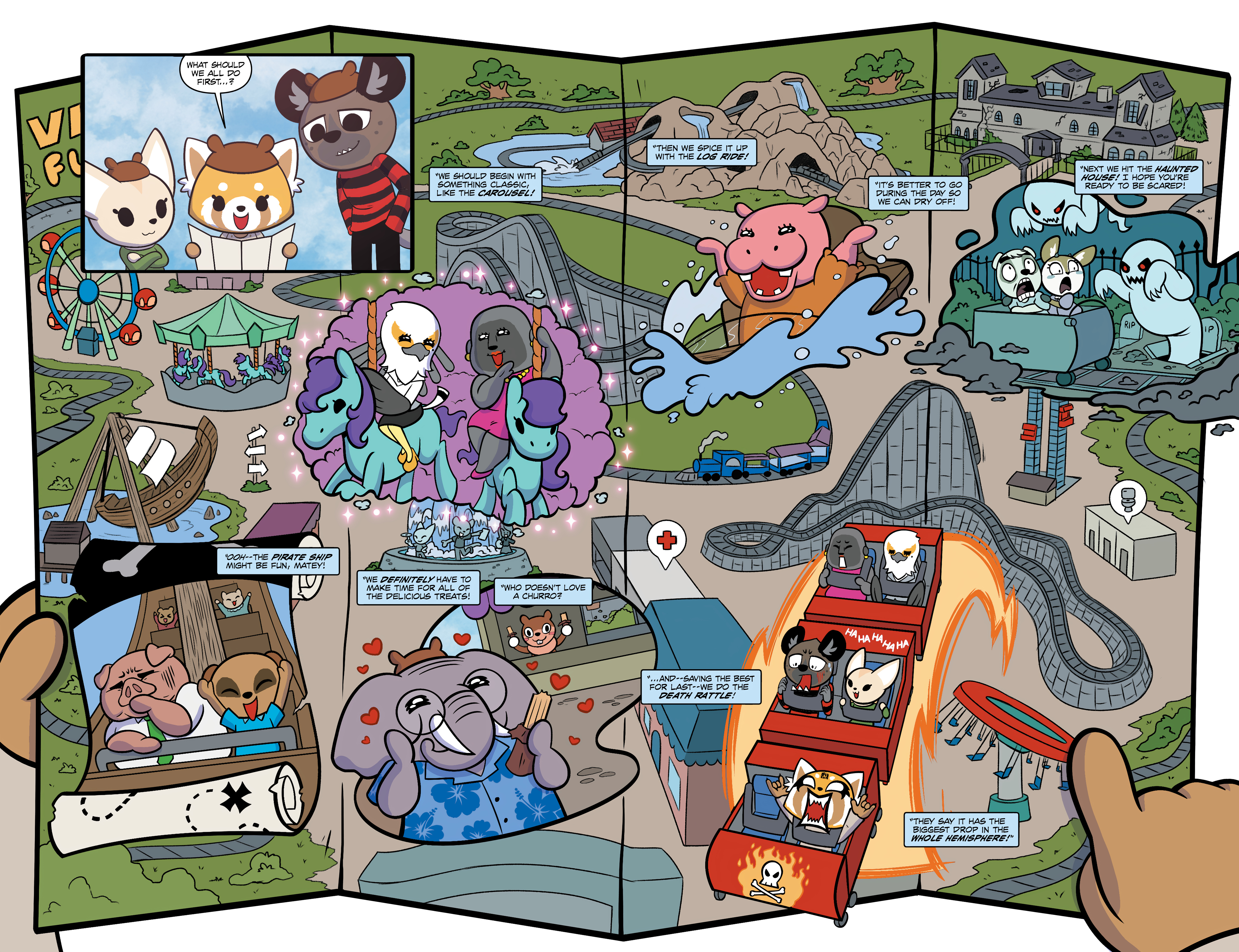 Aggretsuko: Out To Lunch Launches (2022-): Chapter 1 - Page 6