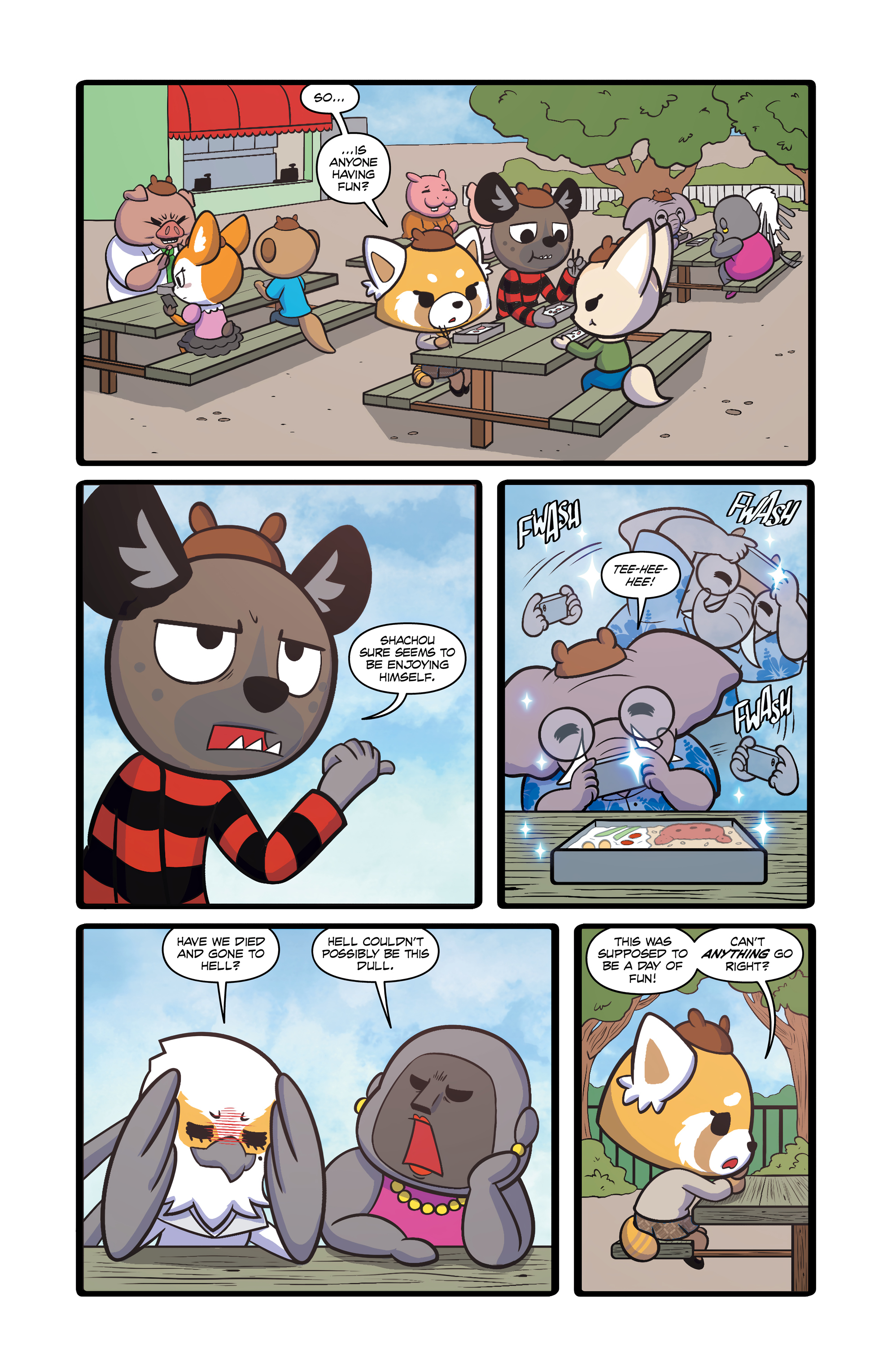 Aggretsuko: Out To Lunch Launches (2022-): Chapter 1 - Page 10