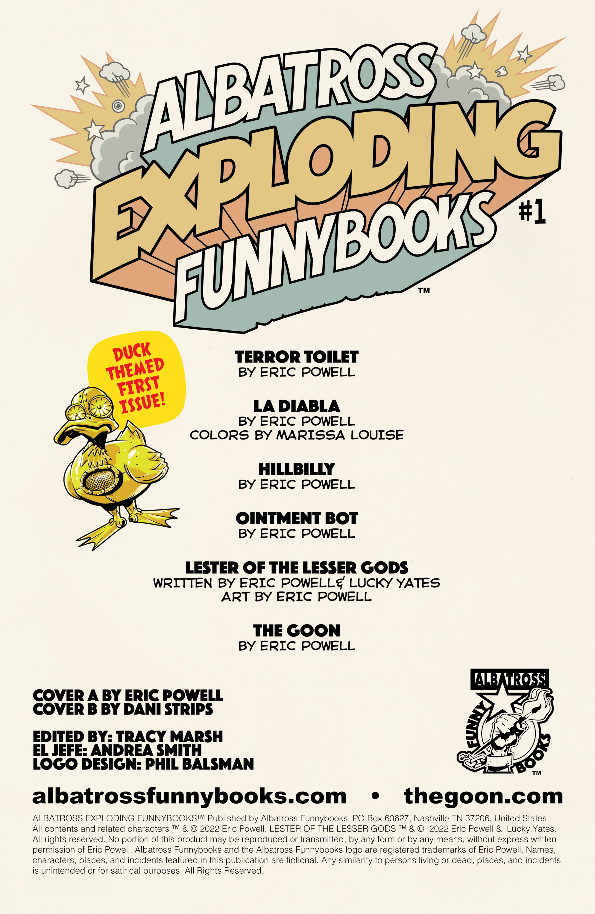 Albatross Exploding Funnybooks (2022-): Chapter 1 - Page 2