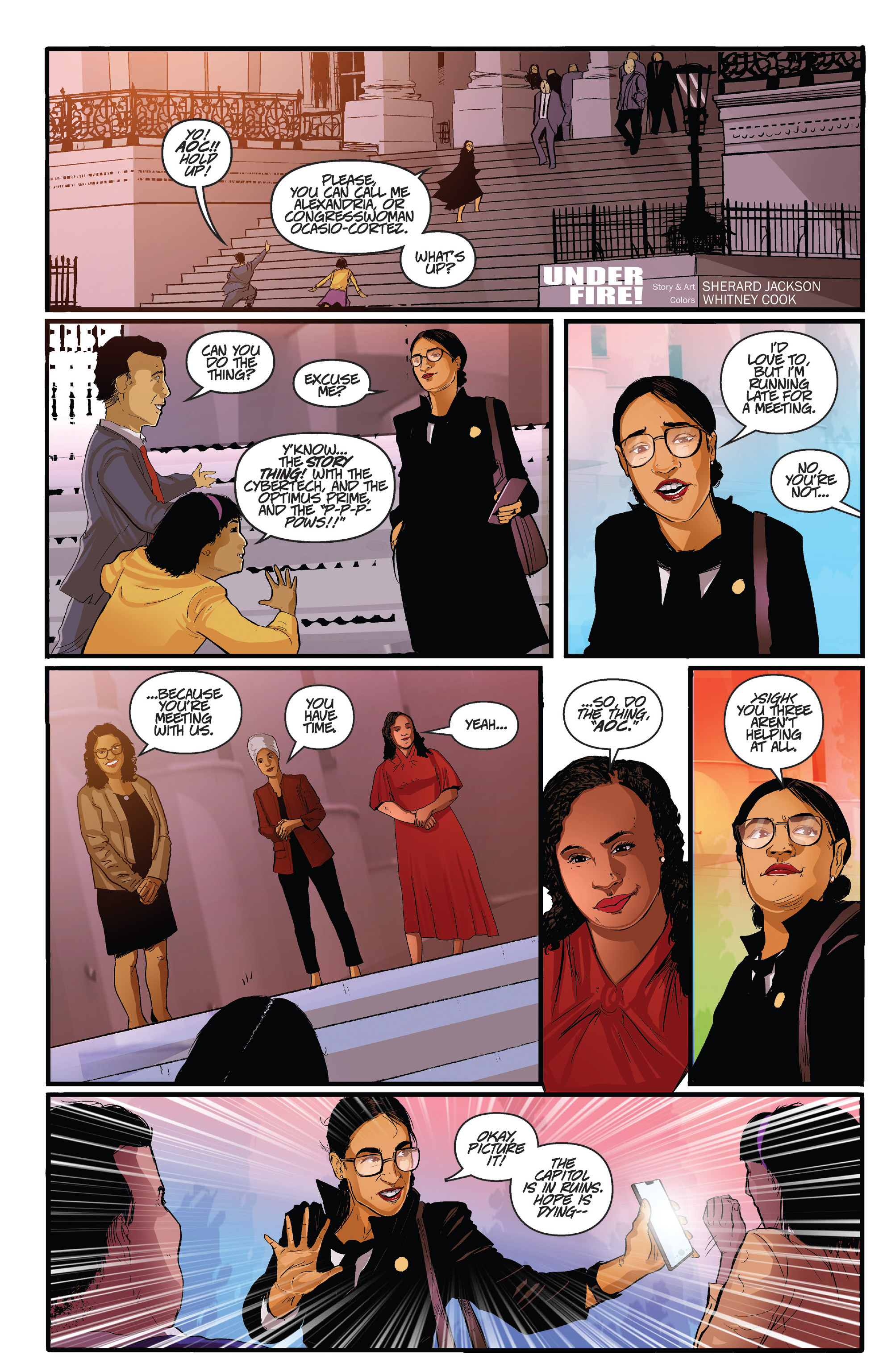 Alexandria Ocasio-Cortez and the Freshman Force: Squad Special (2019-): Chapter 1 - Page 5