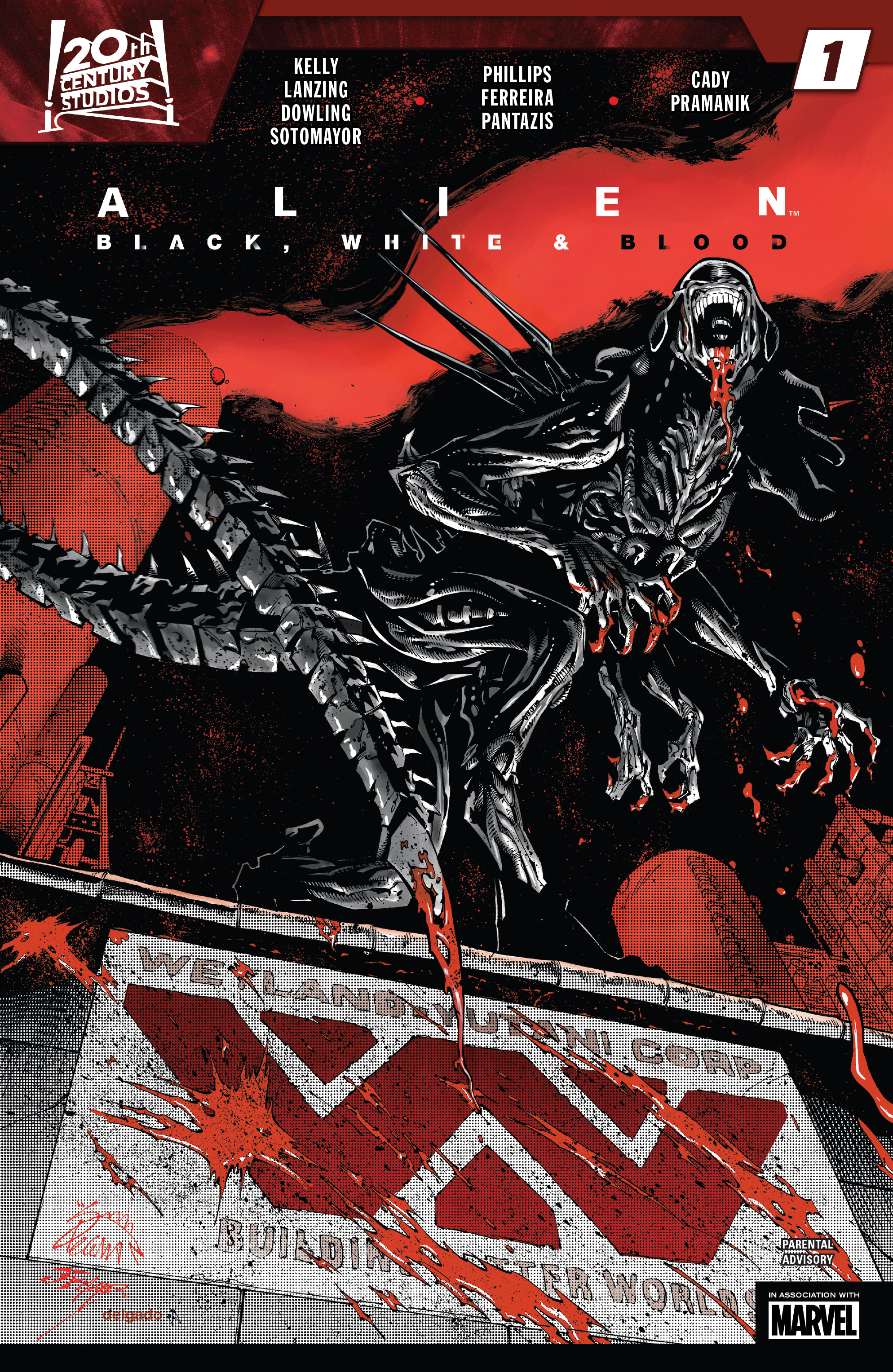 Alien: Black, White & Blood (2024-): Chapter 1 - Page 1