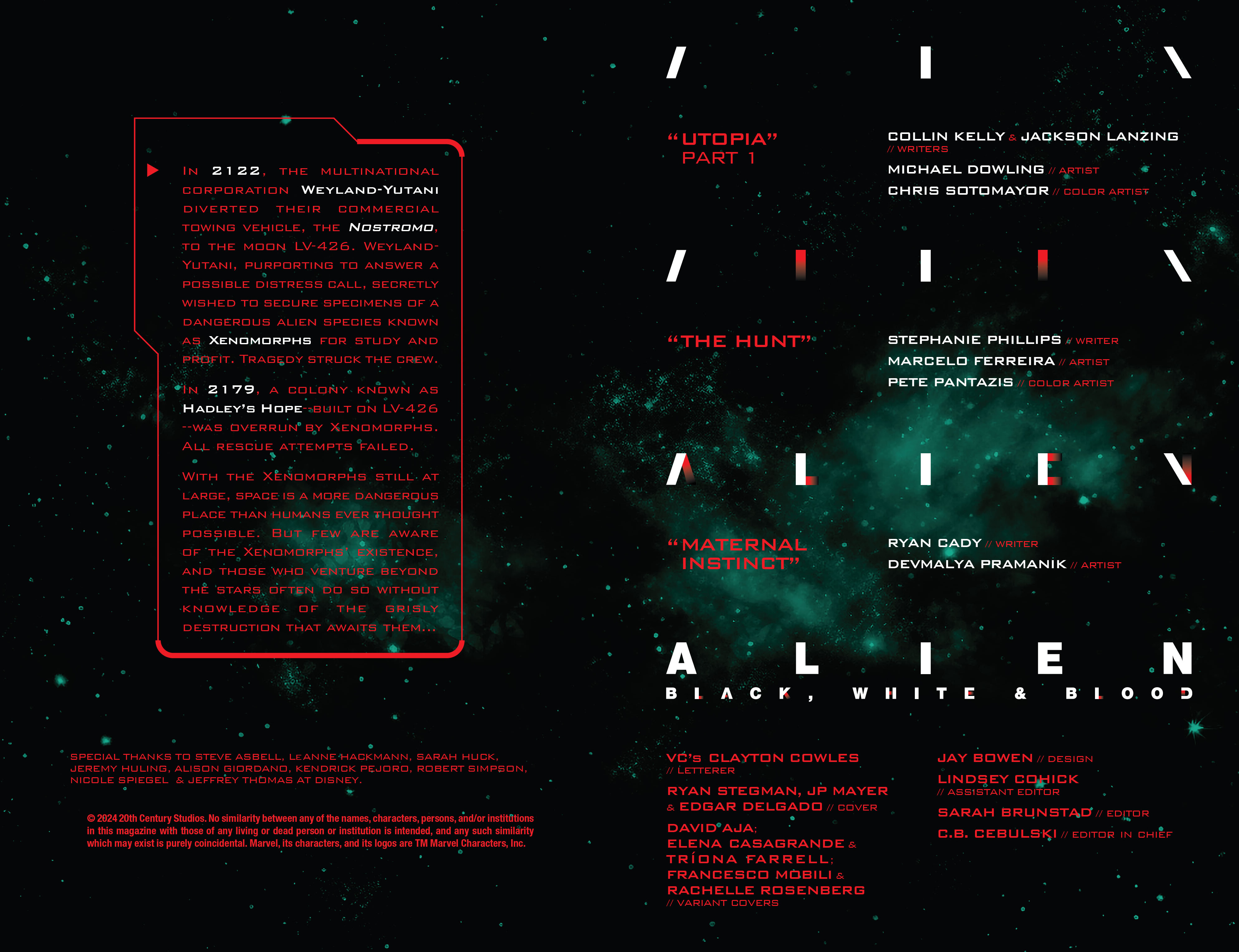 Alien: Black, White & Blood (2024-): Chapter 1 - Page 12