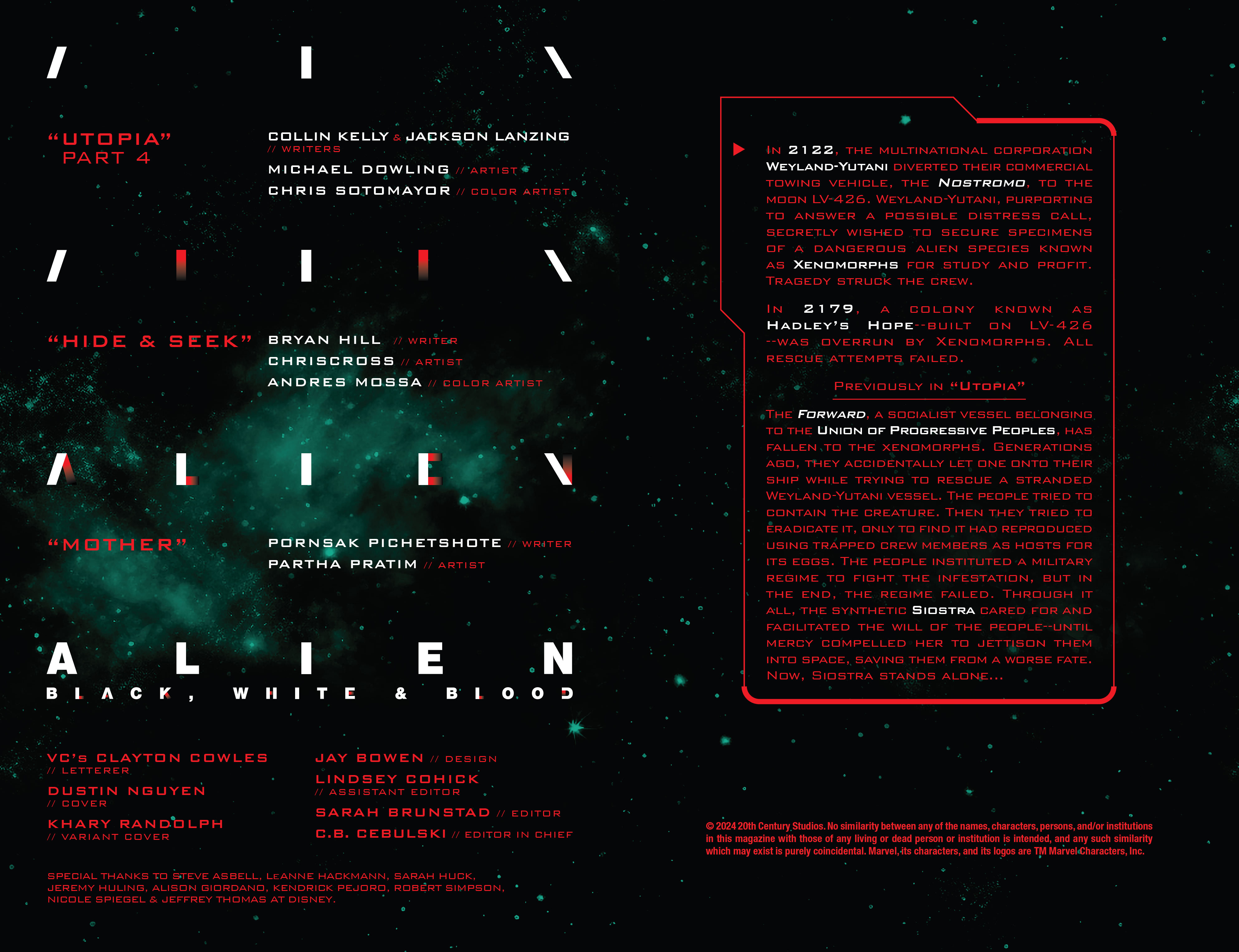 Alien: Black, White & Blood (2024-): Chapter 4 - Page 2