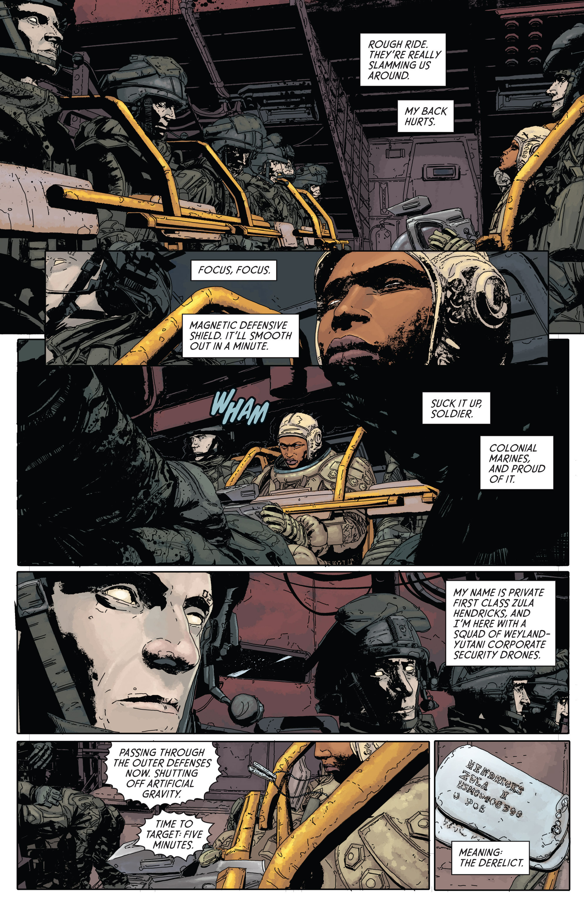 Aliens: Defiance (2016): Chapter 1 - Page 9