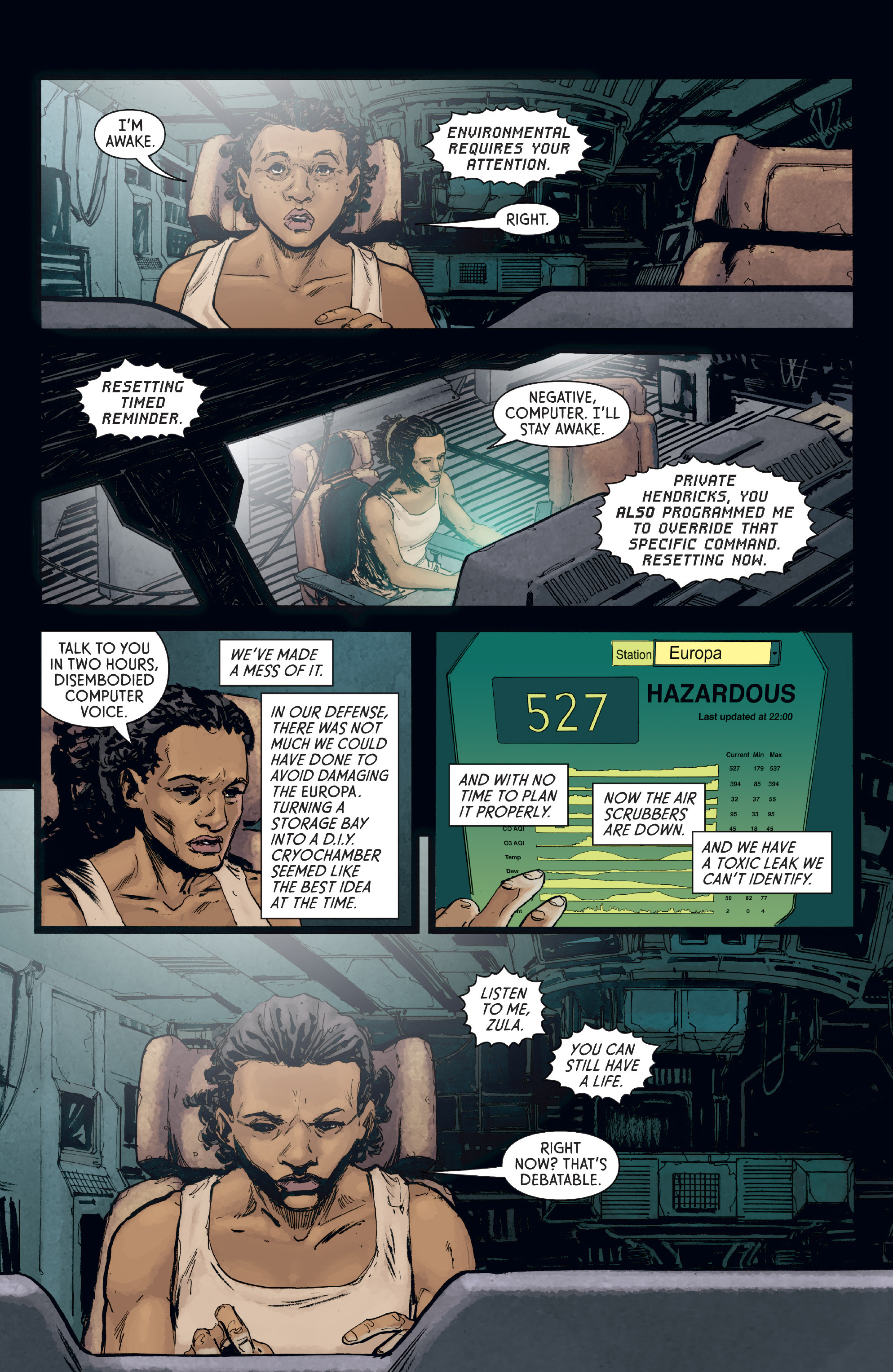 Aliens: Defiance (2016): Chapter 8 - Page 4