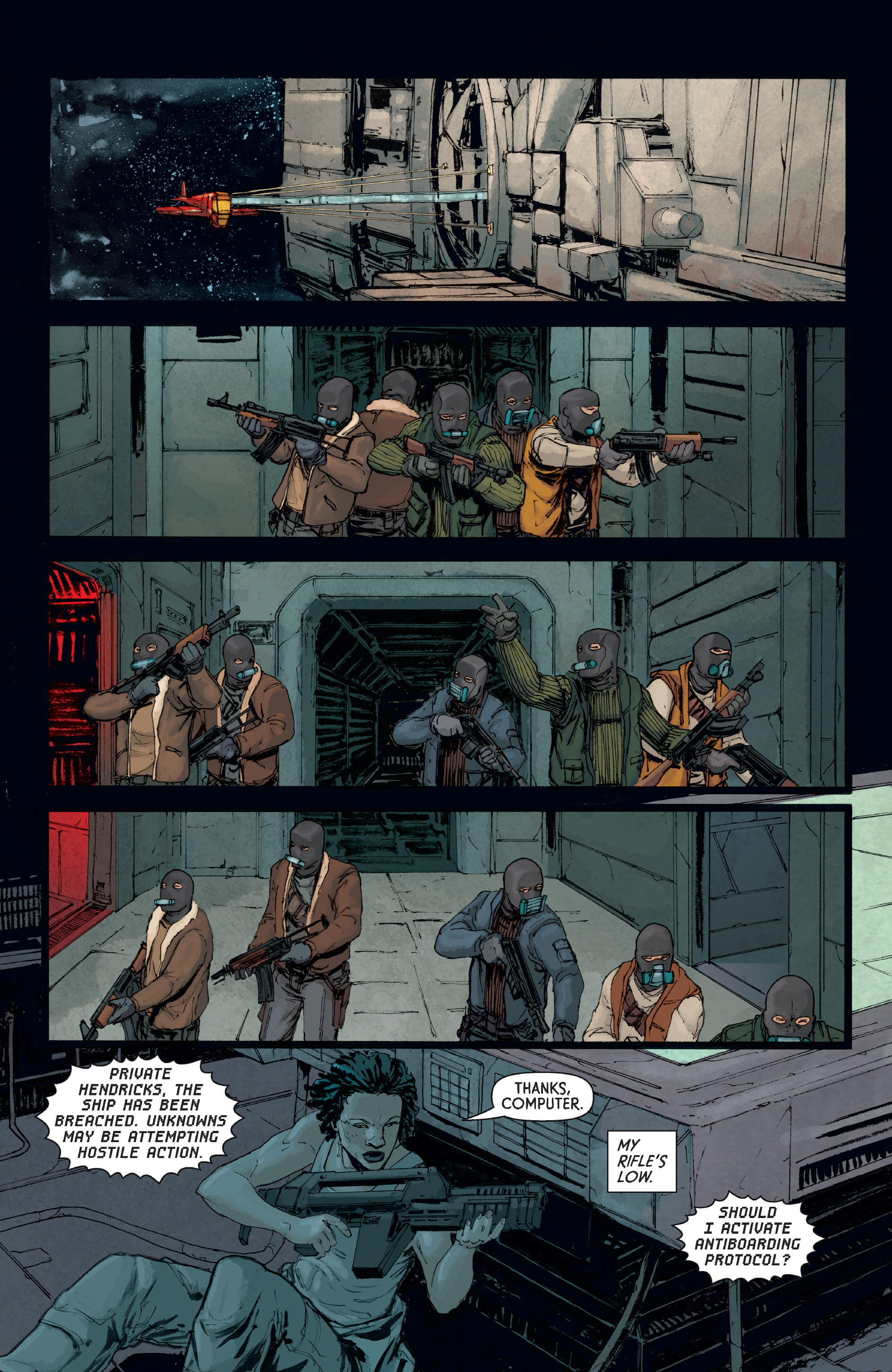Aliens: Defiance (2016): Chapter 9 - Page 8