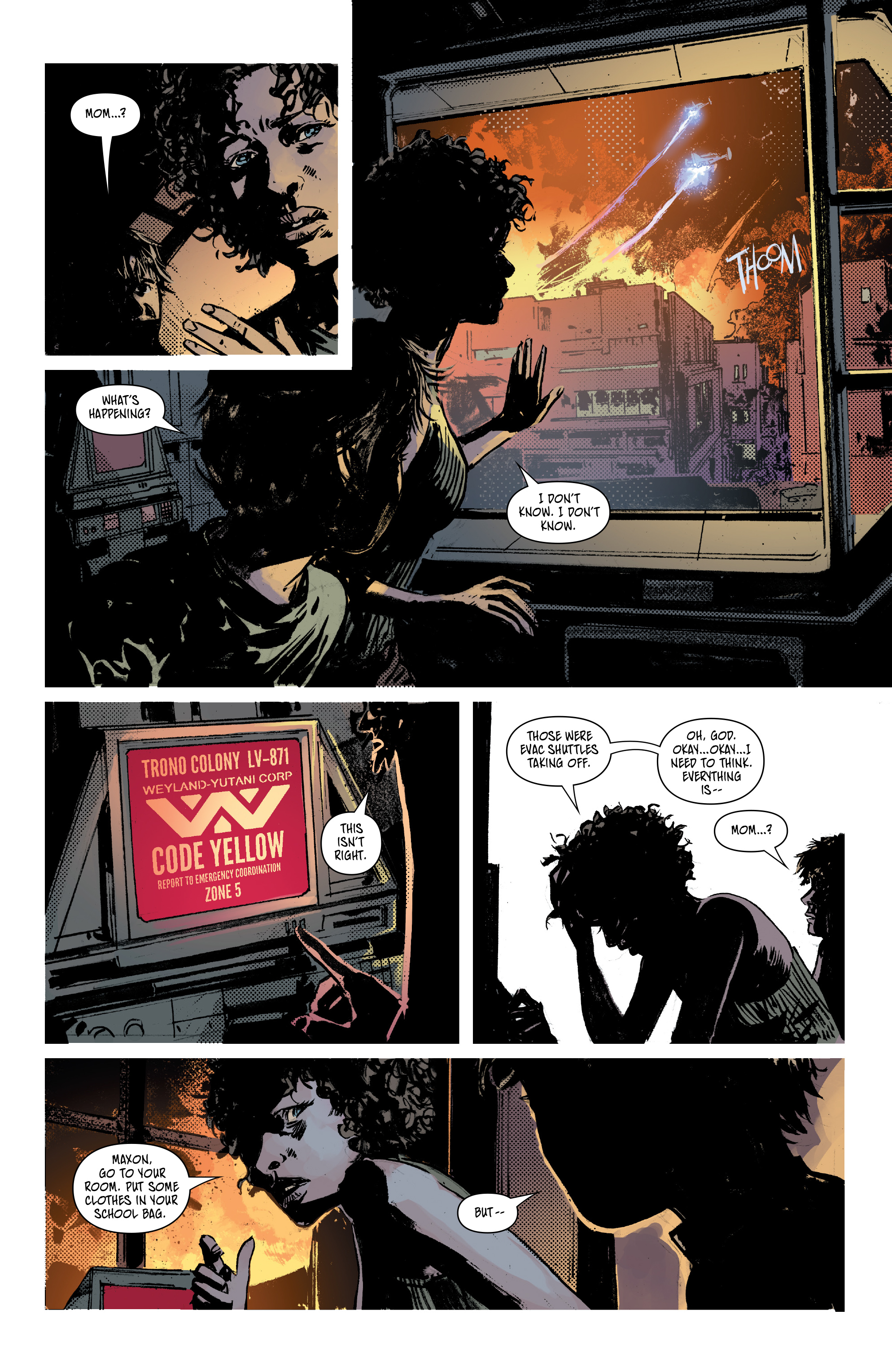 Aliens: Dust to Dust (2018-): Chapter 1 - Page 7