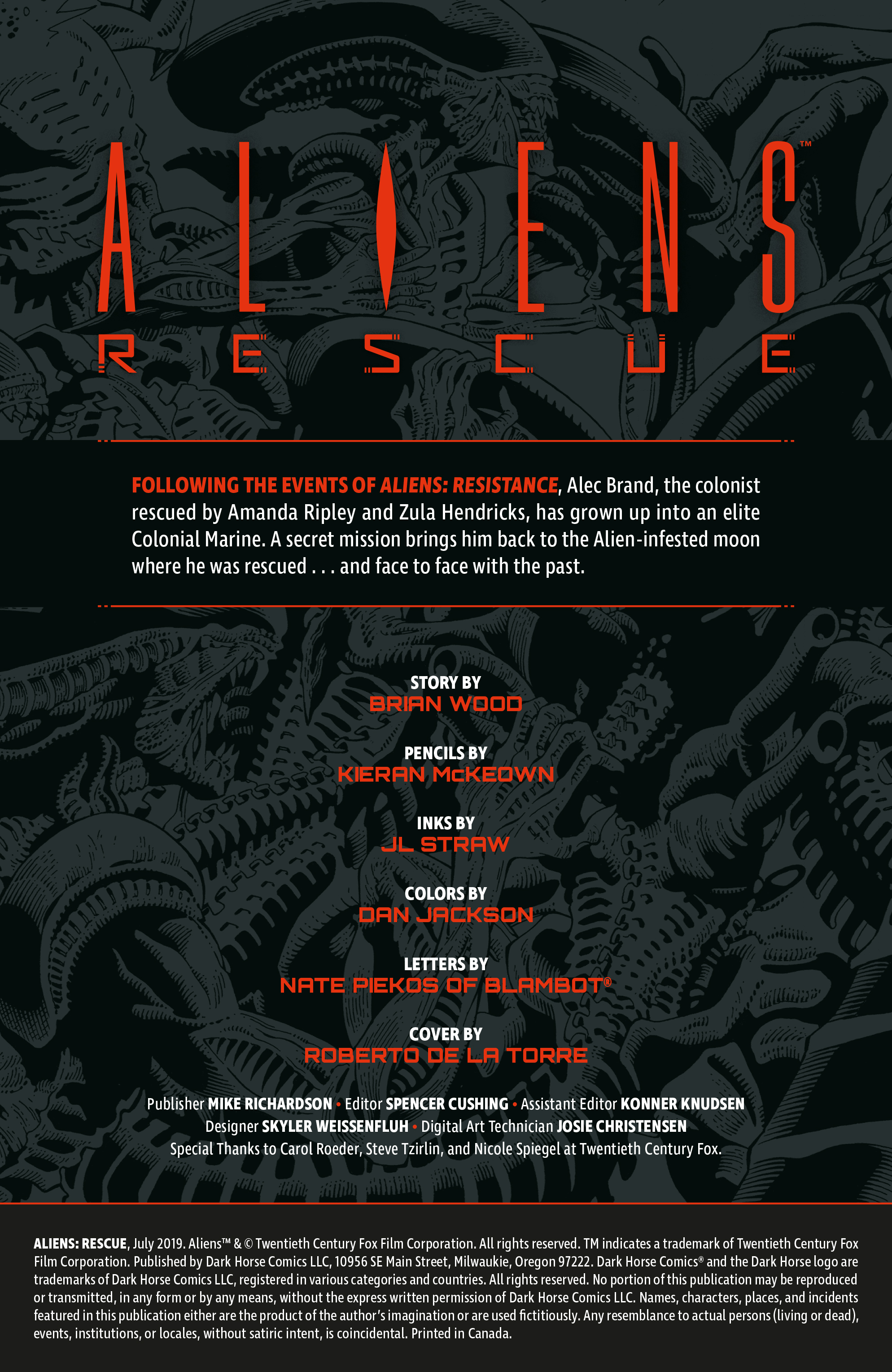Aliens: Rescue (2019-): Chapter 1 - Page 2