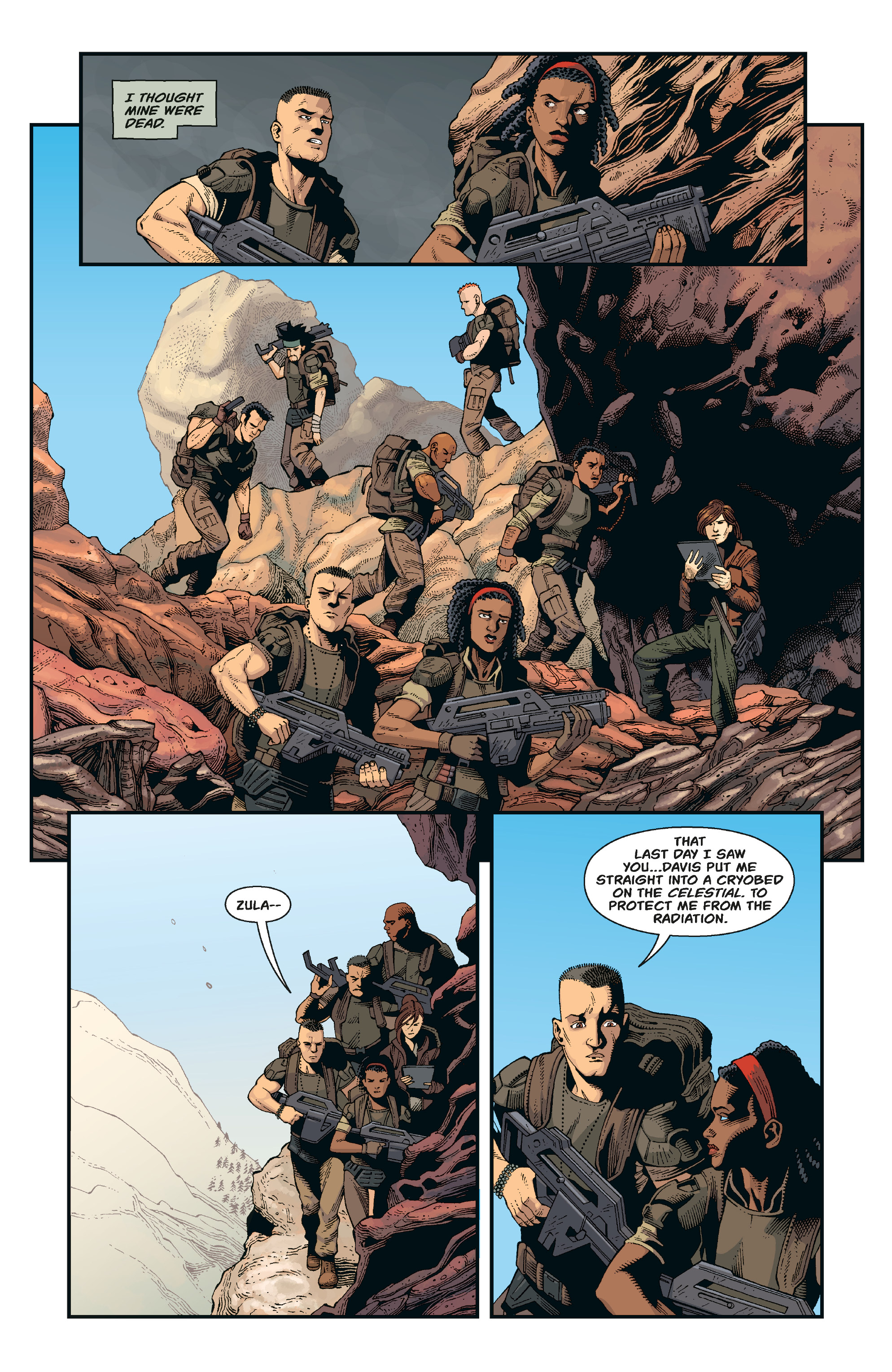 Aliens: Rescue (2019-): Chapter 3 - Page 4