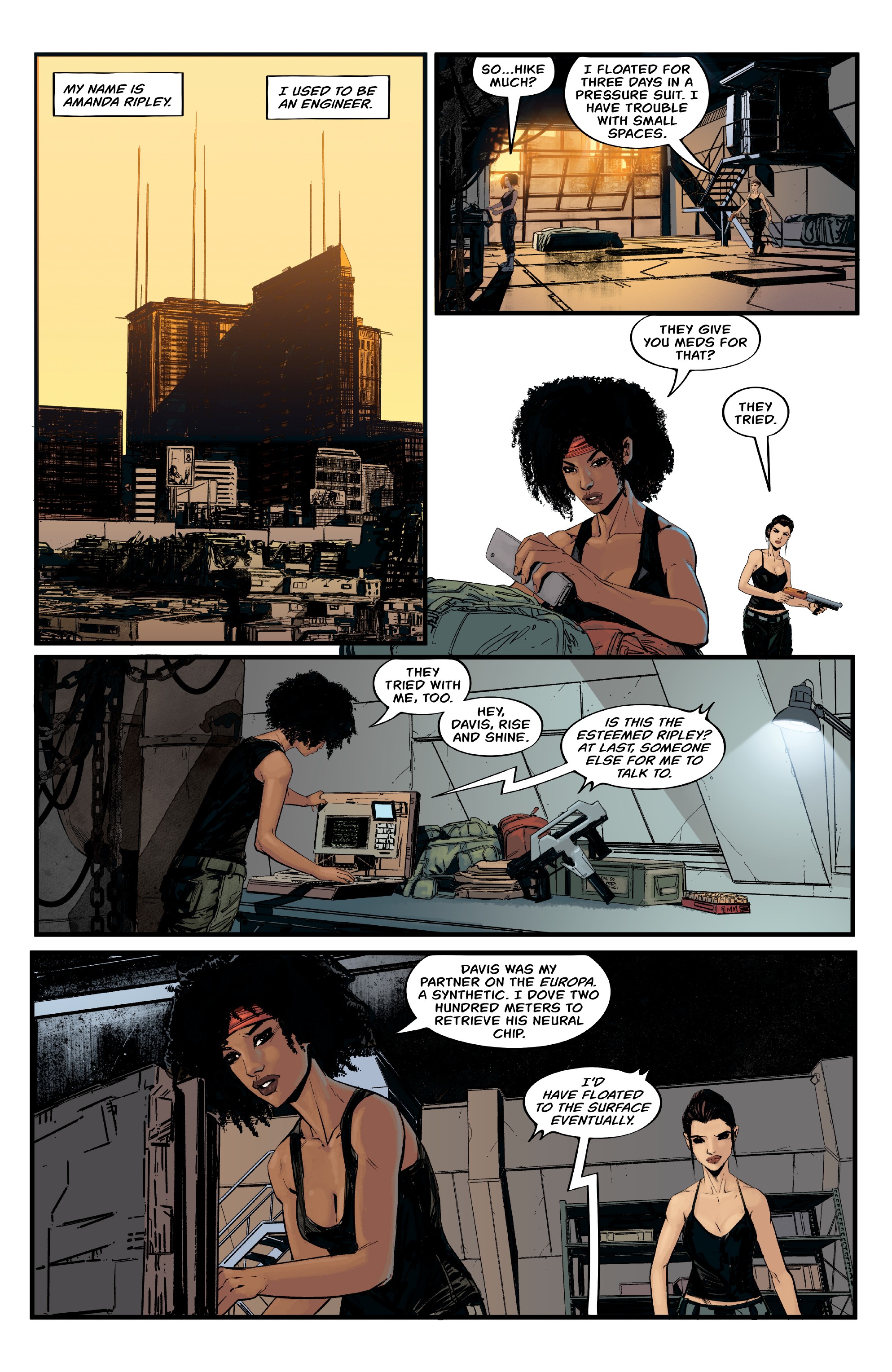Aliens: Resistance (2019-): Chapter 1 - Page 8