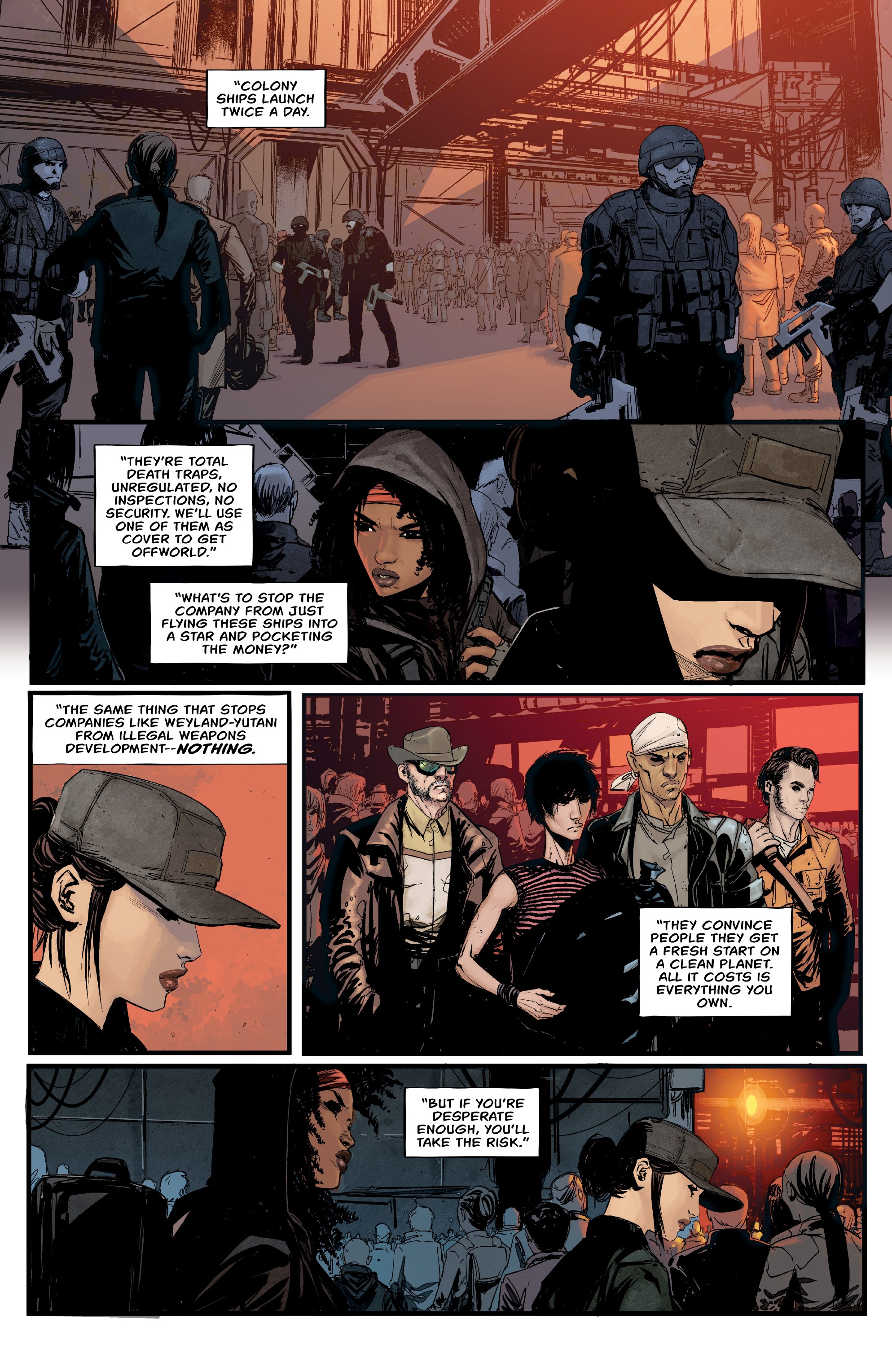 Aliens: Resistance (2019-): Chapter 1 - Page 10