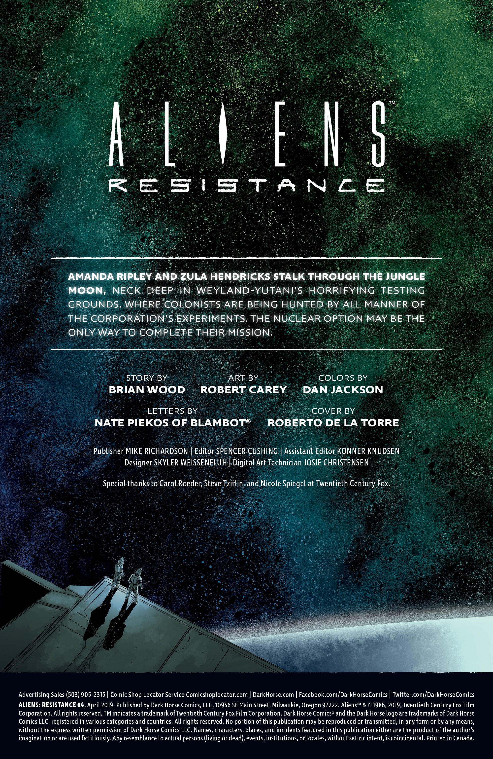 Aliens: Resistance (2019-): Chapter 4 - Page 2