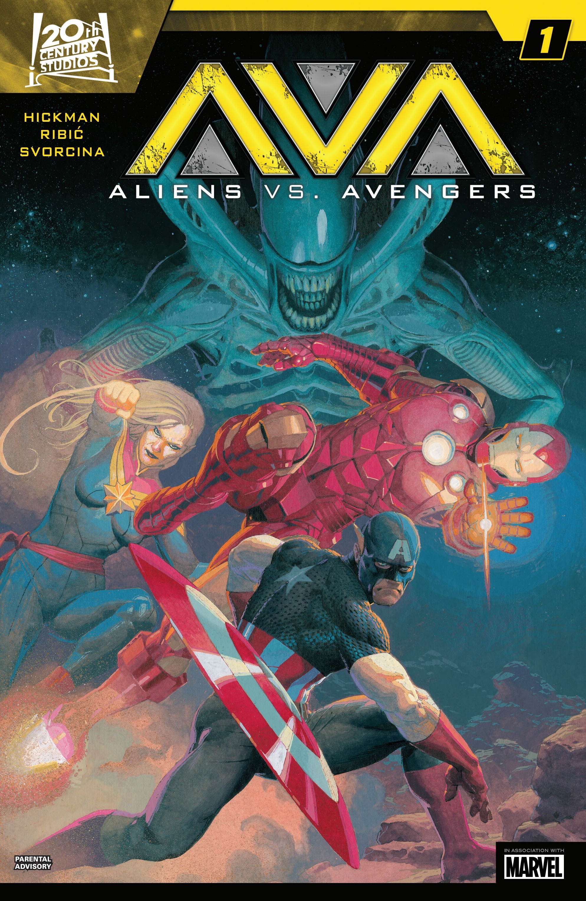 Aliens vs. Avengers (2024-): Chapter 1 - Page 1