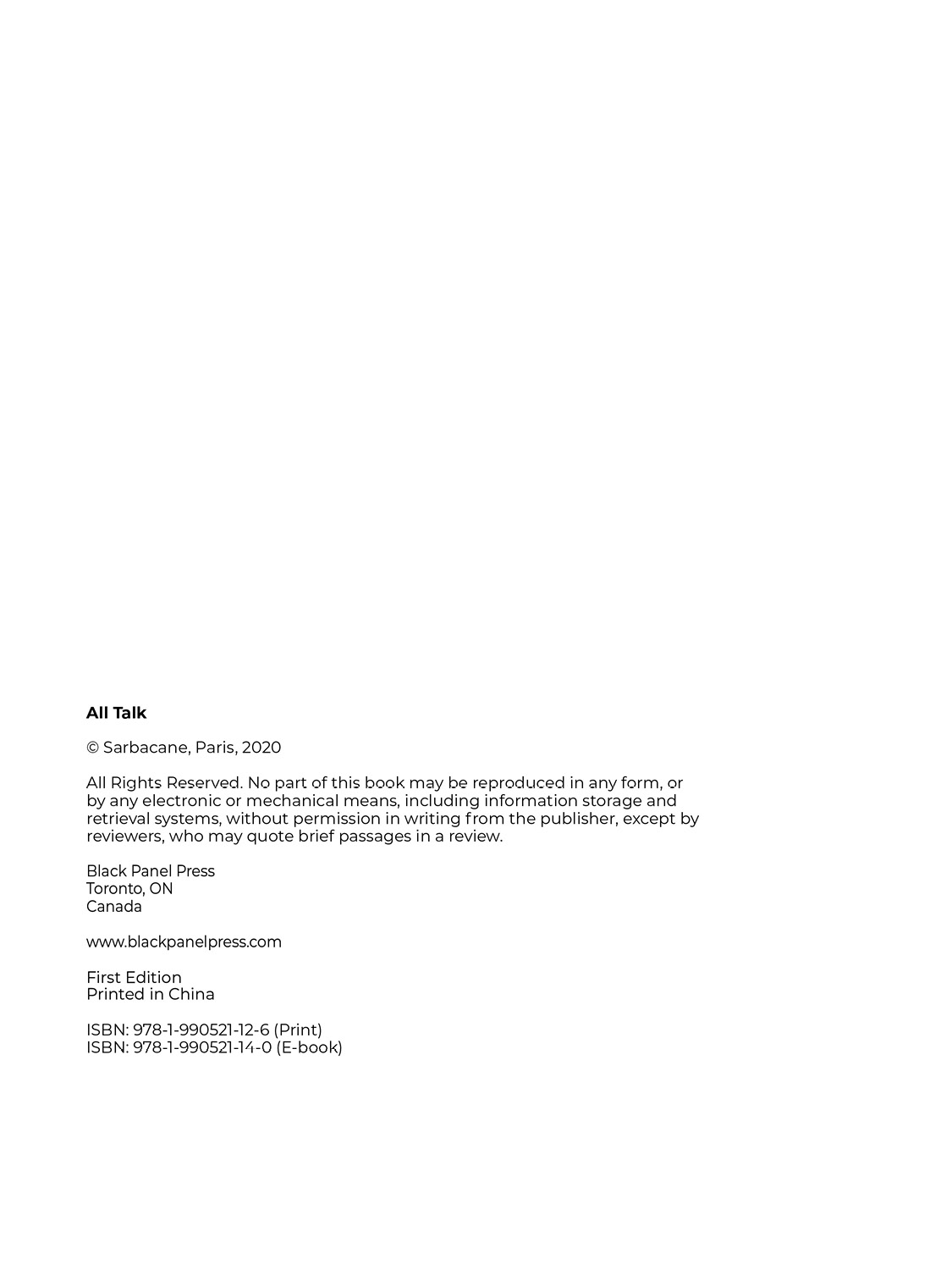 All Talk (2023-): Chapter 1 - Page 3
