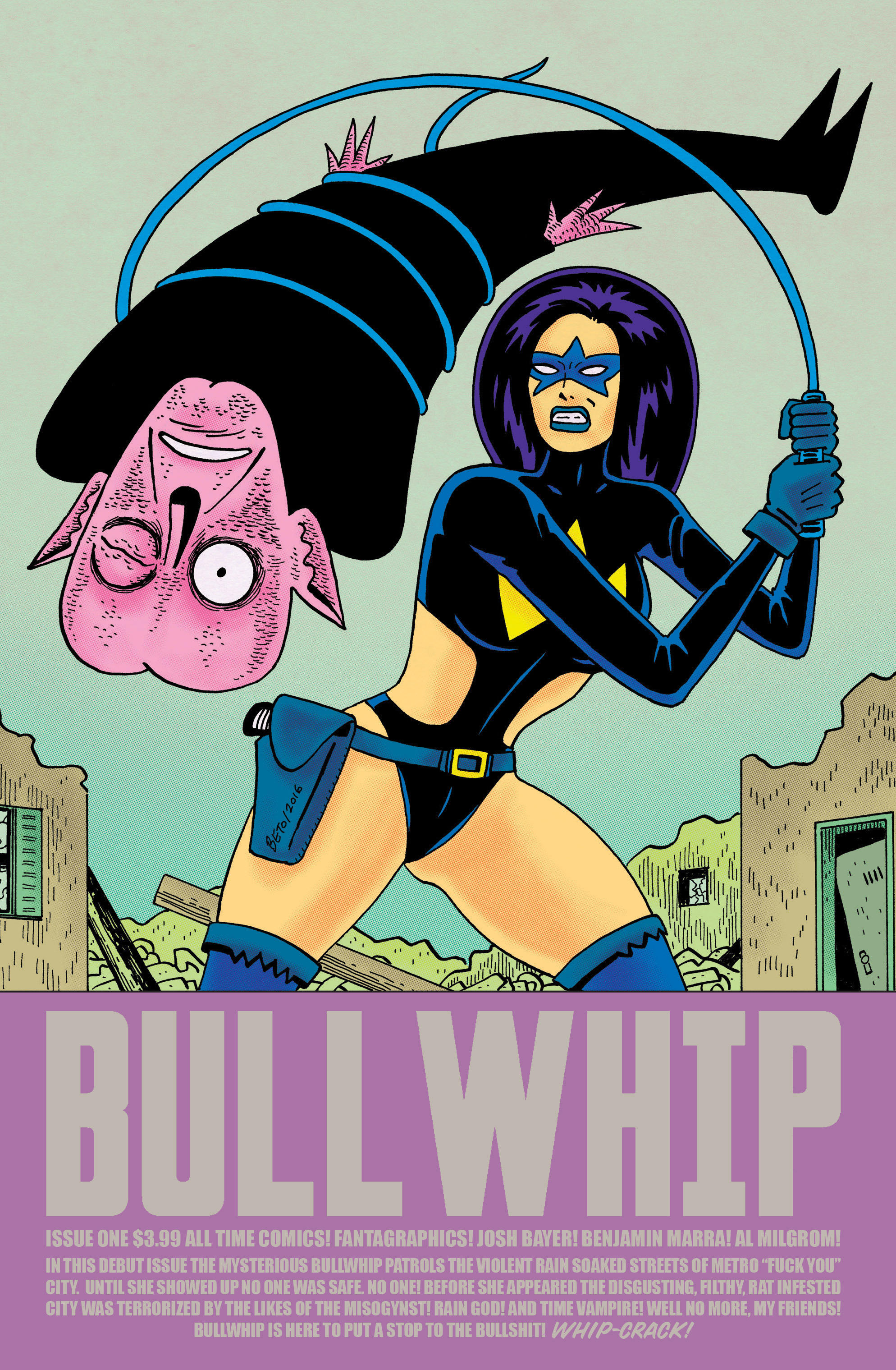 All Time Comics: Bullwhip (2017): Chapter 1 - Page 1