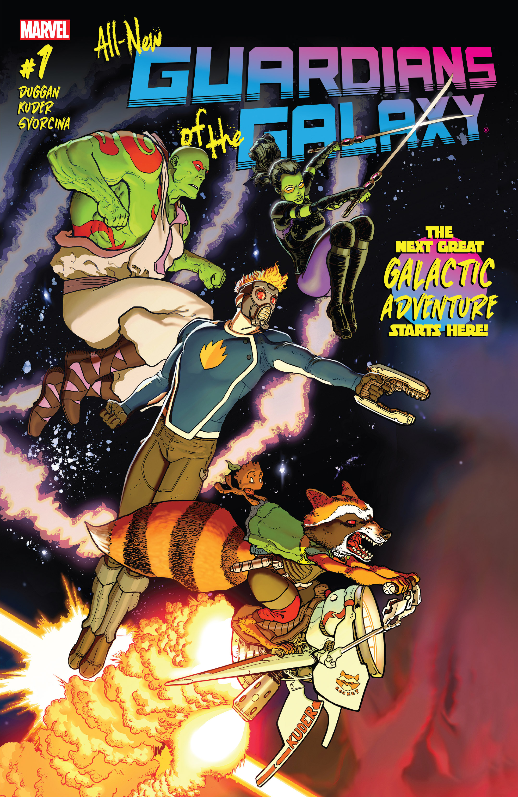 All-New Guardians Of The Galaxy (2017): Chapter 1 - Page 1