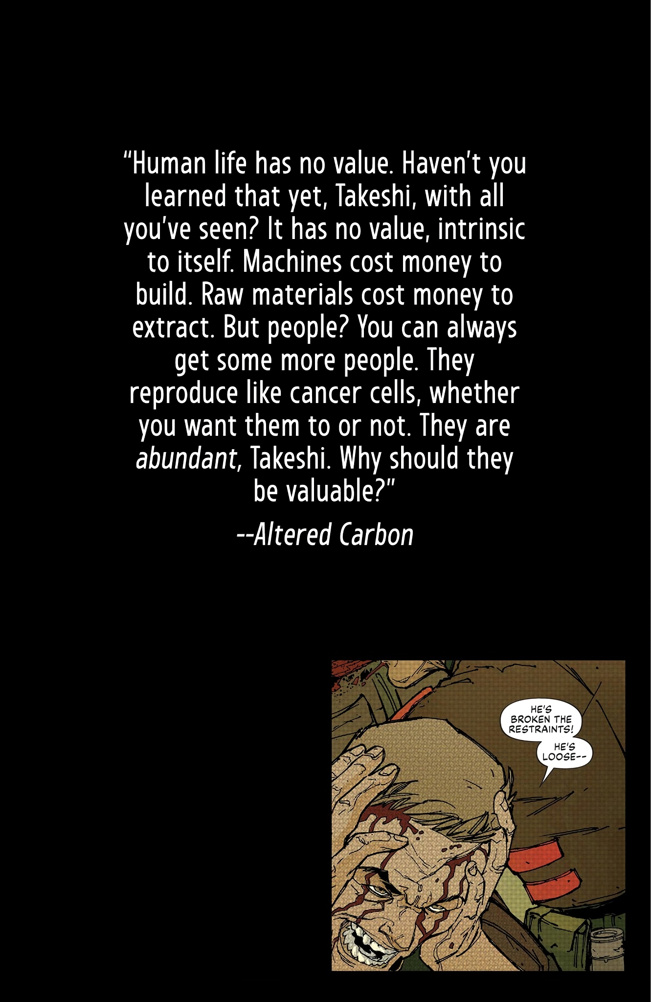Altered Carbon: One Life, One Death (2022): Chapter OGN - Page 6