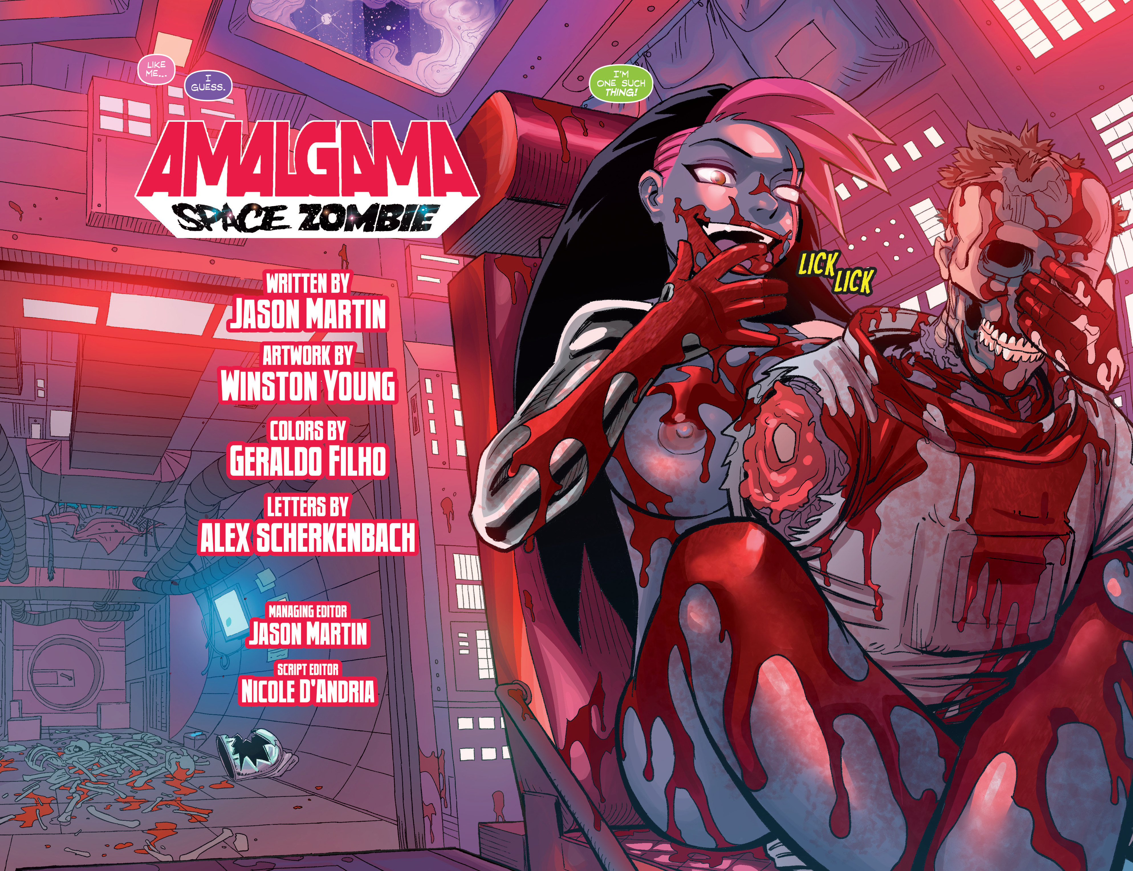 Amalgama: Space Zombie (2019-): Chapter 1 - Page 8