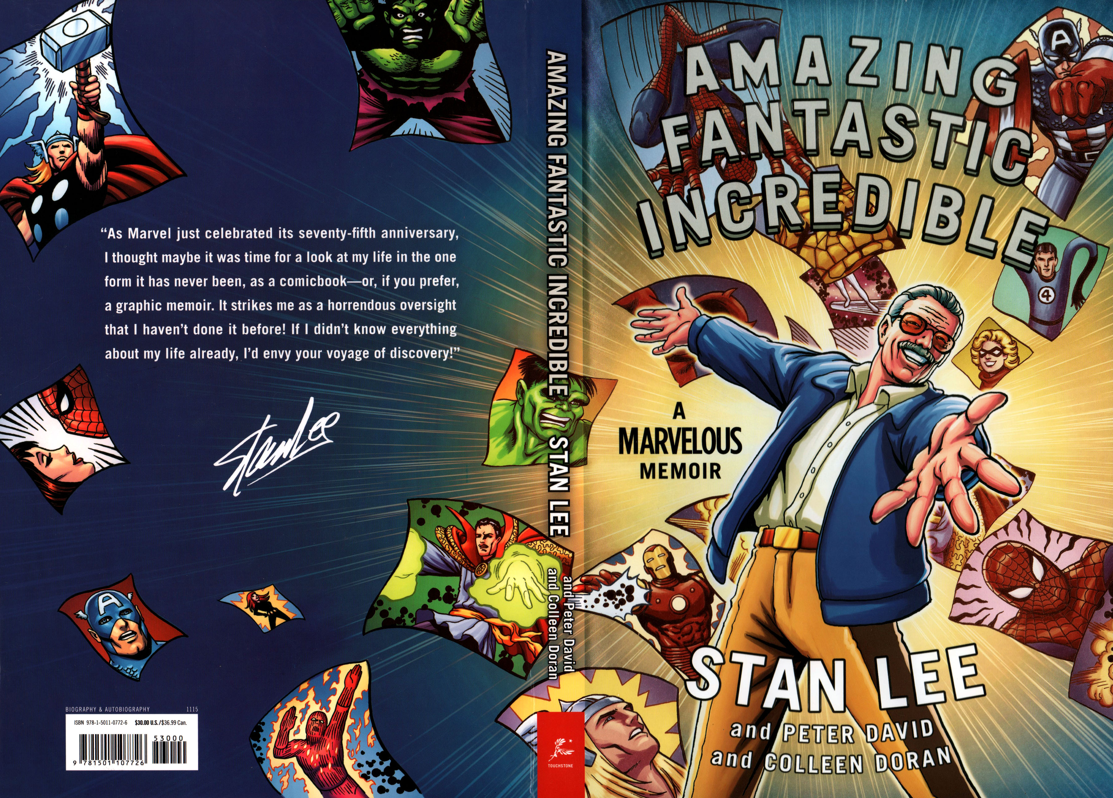 Amazing Fantastic Incredible: A Marvelous Memoir (2015): Chapter 1 - Page 1