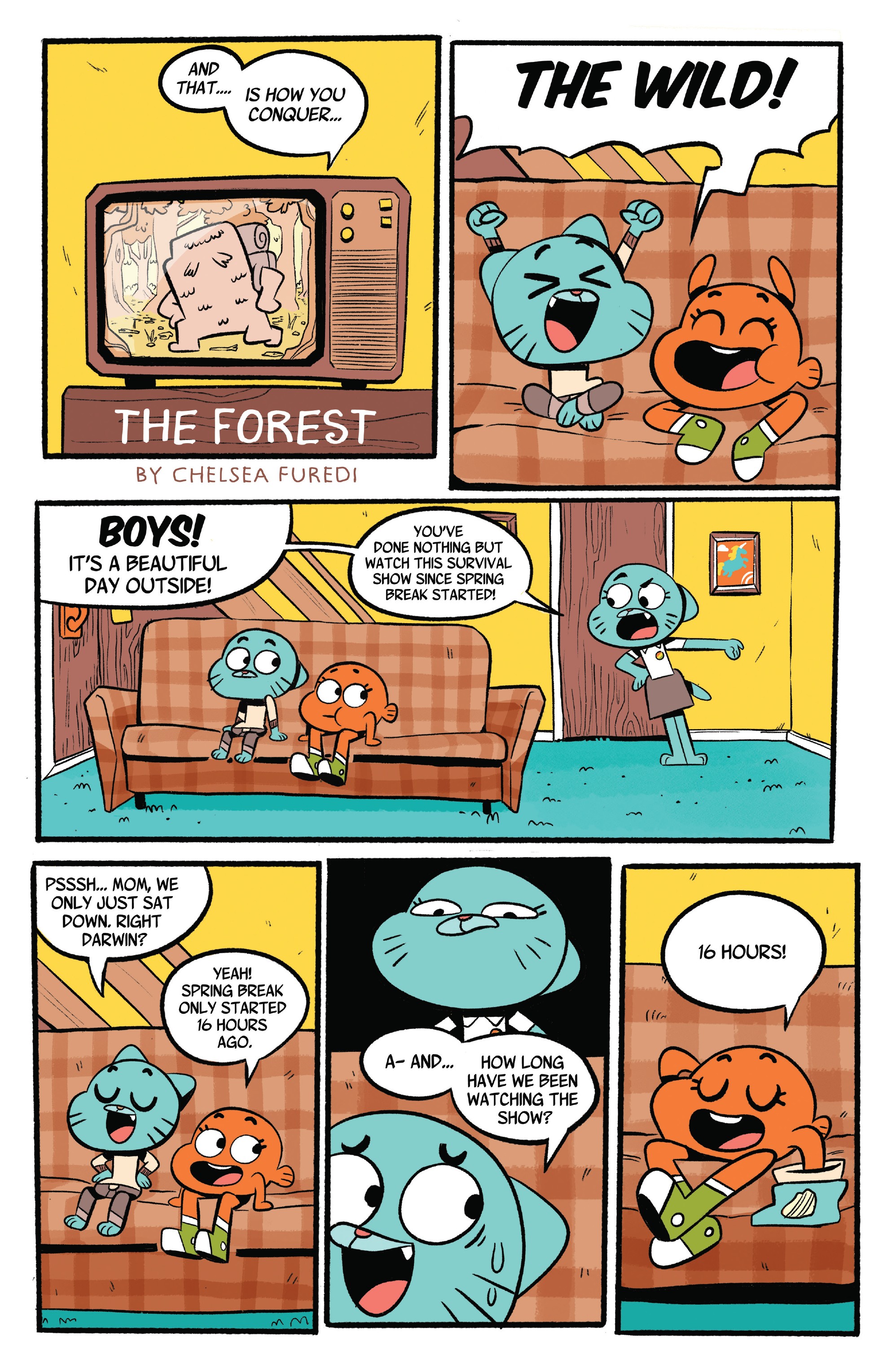Amazing World of Gumball: Spring Break Smash (2019): Chapter 1 - Page 3