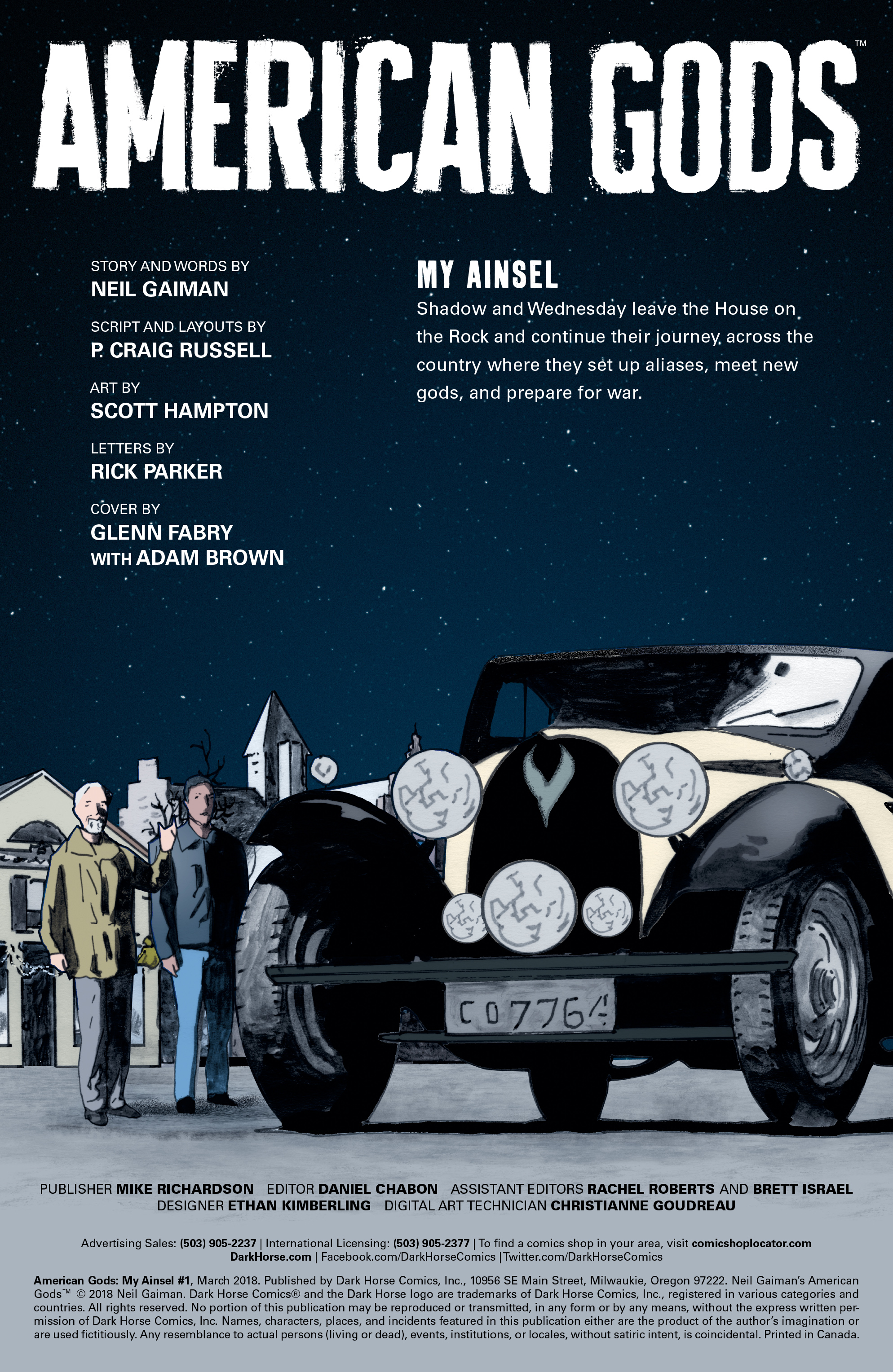 American Gods: My Ainsel (2018-): Chapter 1 - Page 2