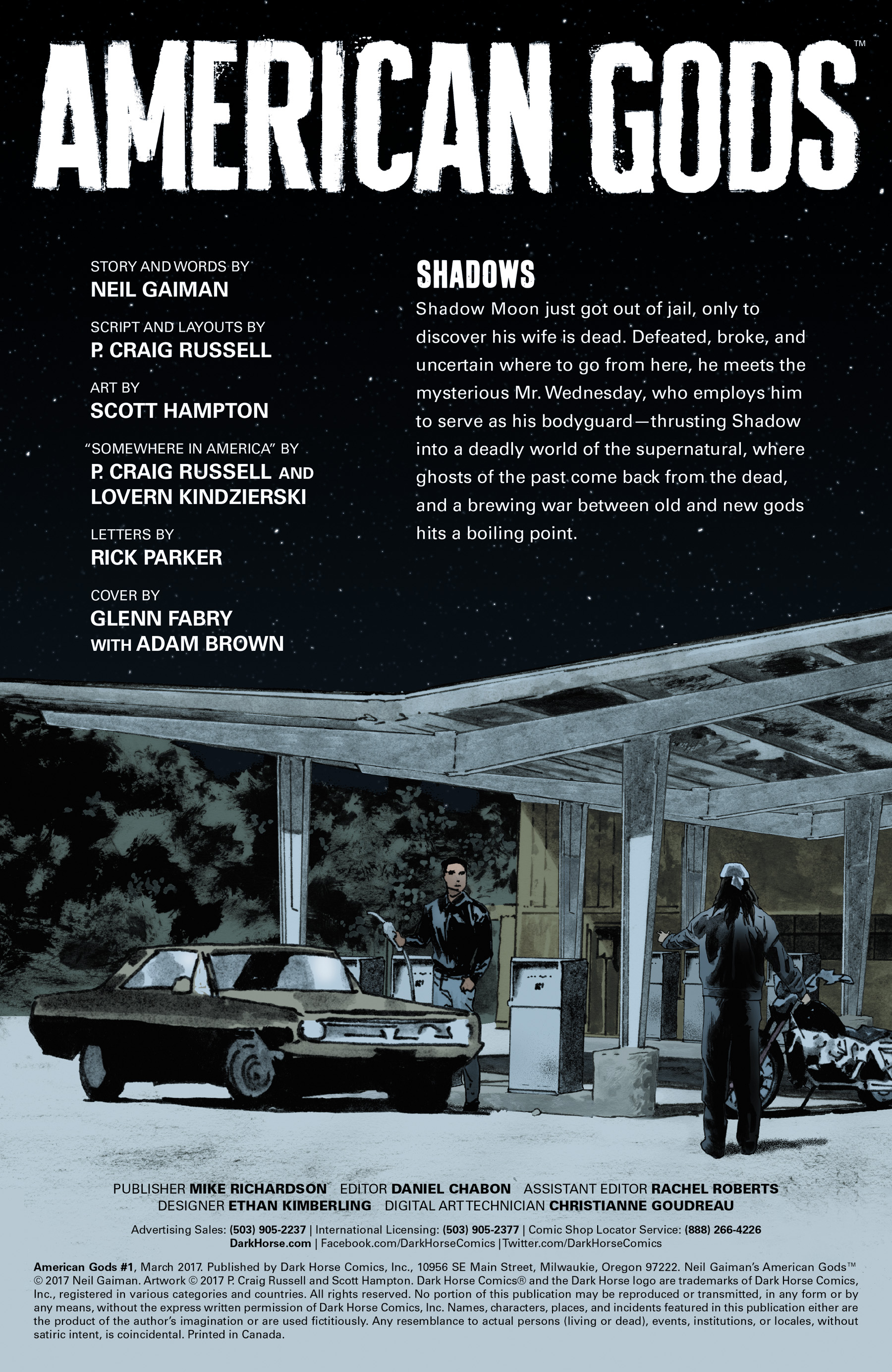 American Gods: Shadows (2017): Chapter 1 - Page 2