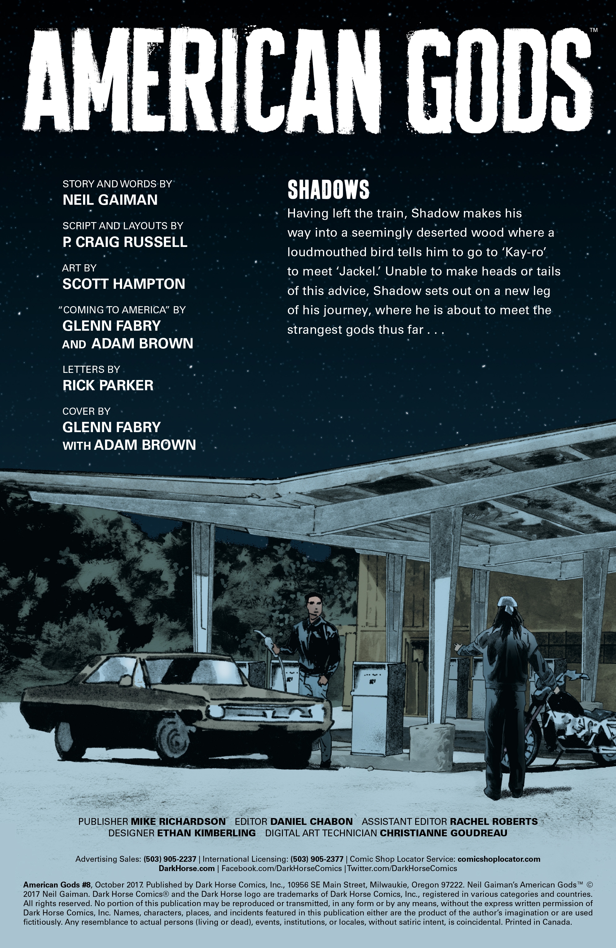 American Gods: Shadows (2017): Chapter 8 - Page 2