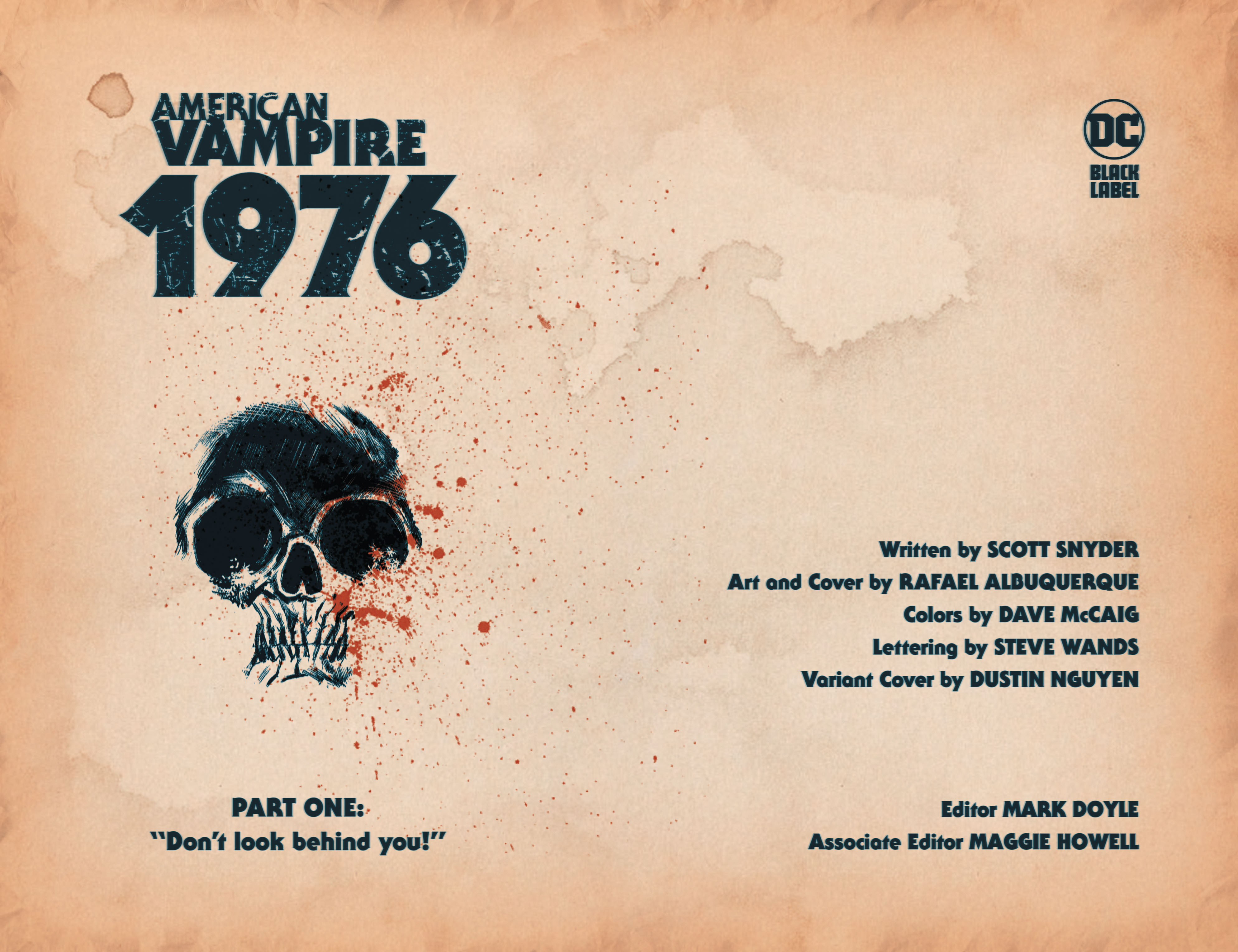 American Vampire 1976 (2020-): Chapter 1 - Page 3