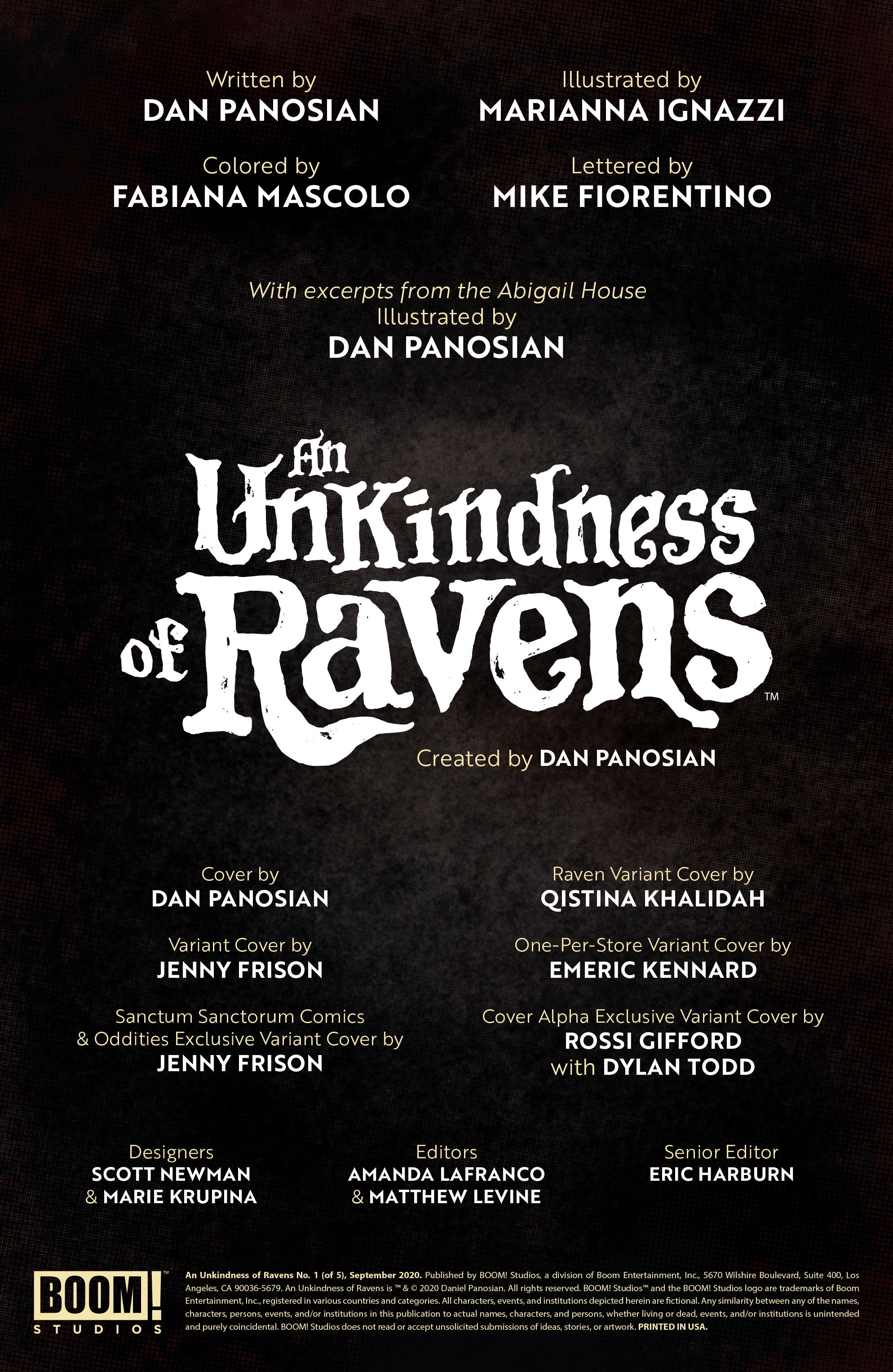 An Unkindness of Ravens (2020-): Chapter 1 - Page 2