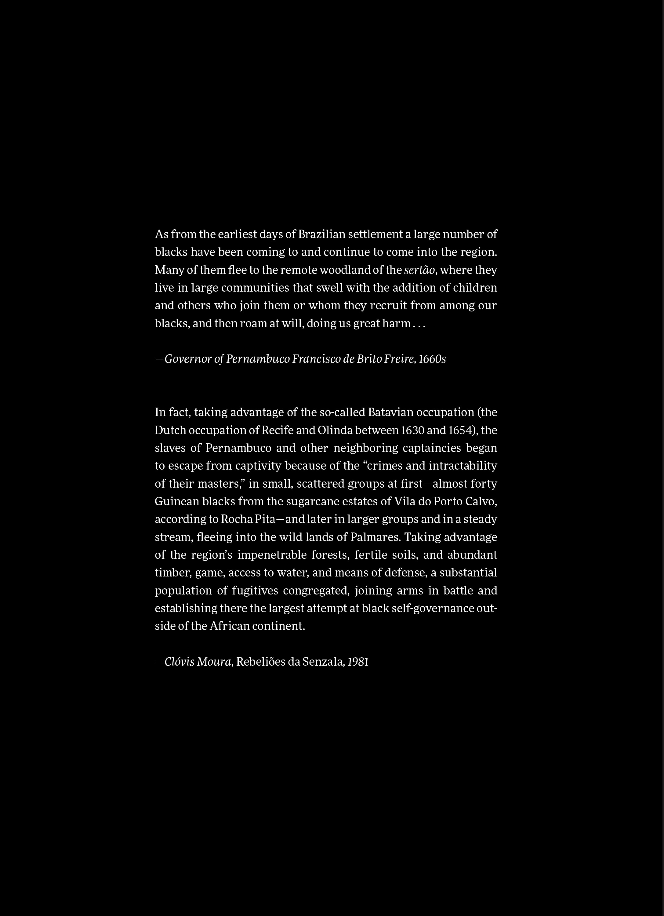 Angola Janga: Kingdom of Runaway Slaves (2019): Chapter 1 - Page 7