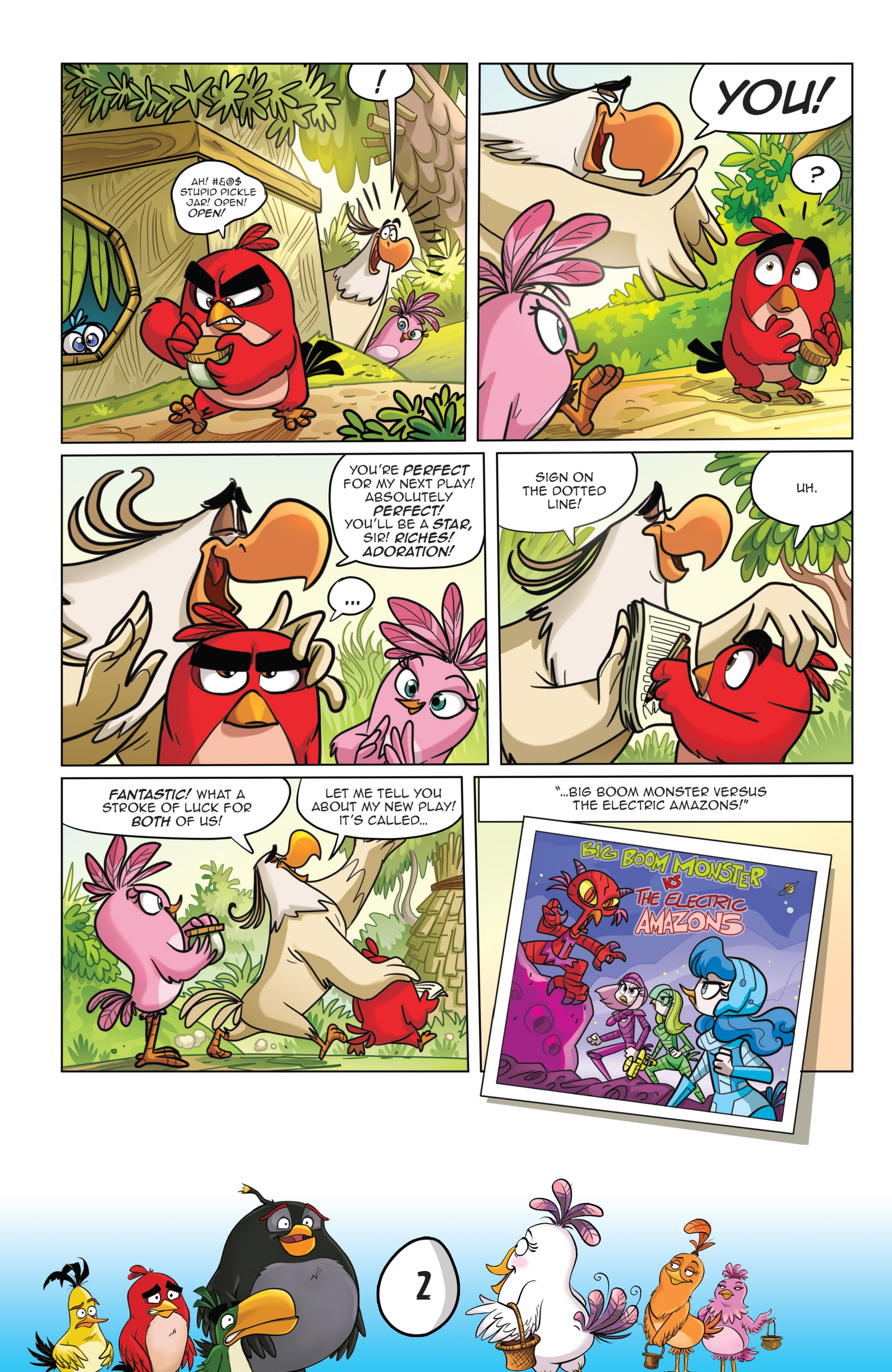 Angry Birds Comics Quarterly: Furious Fowl (2017): Chapter 1 - Page 4