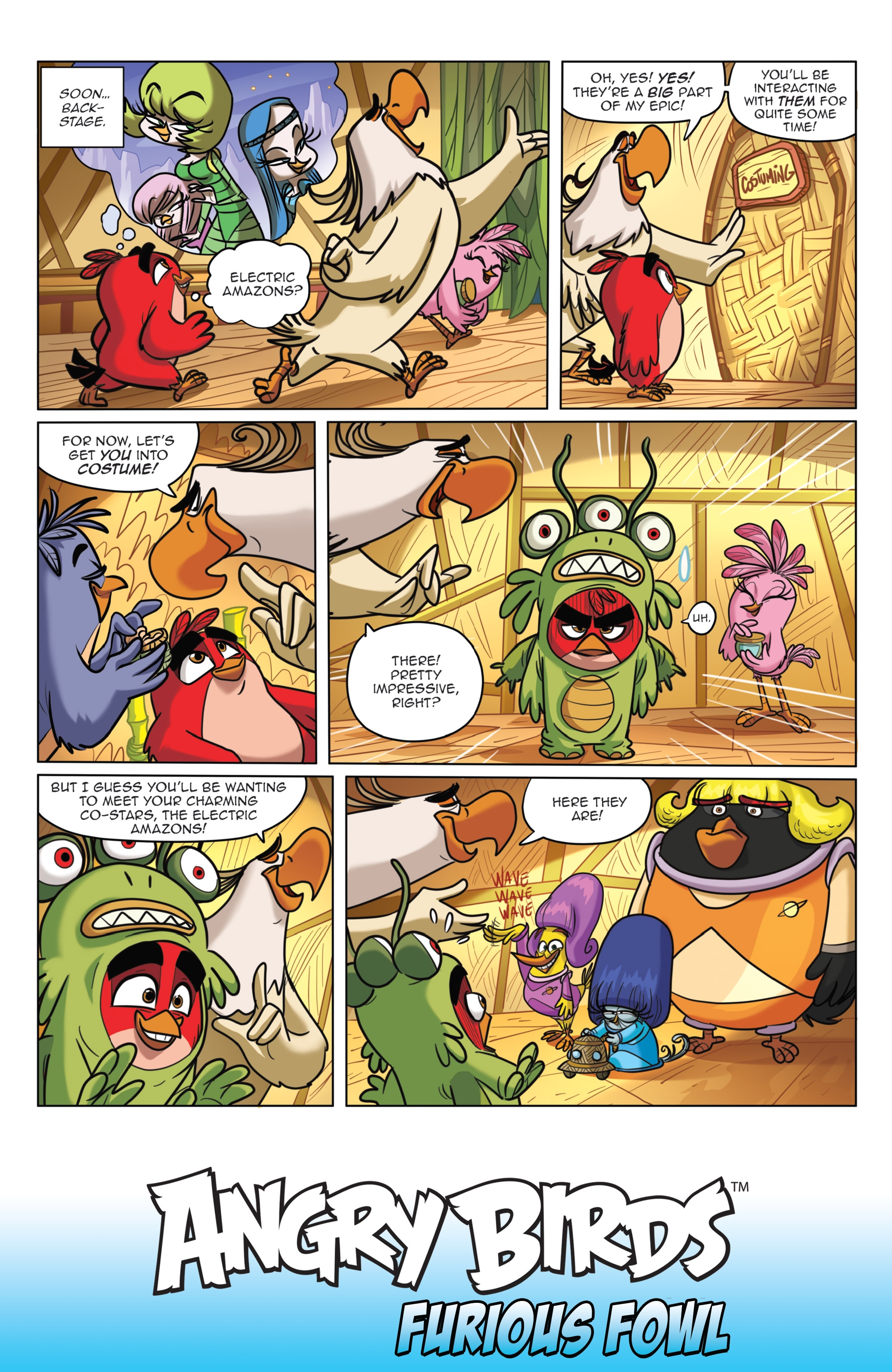 Angry Birds Comics Quarterly: Furious Fowl (2017): Chapter 1 - Page 5