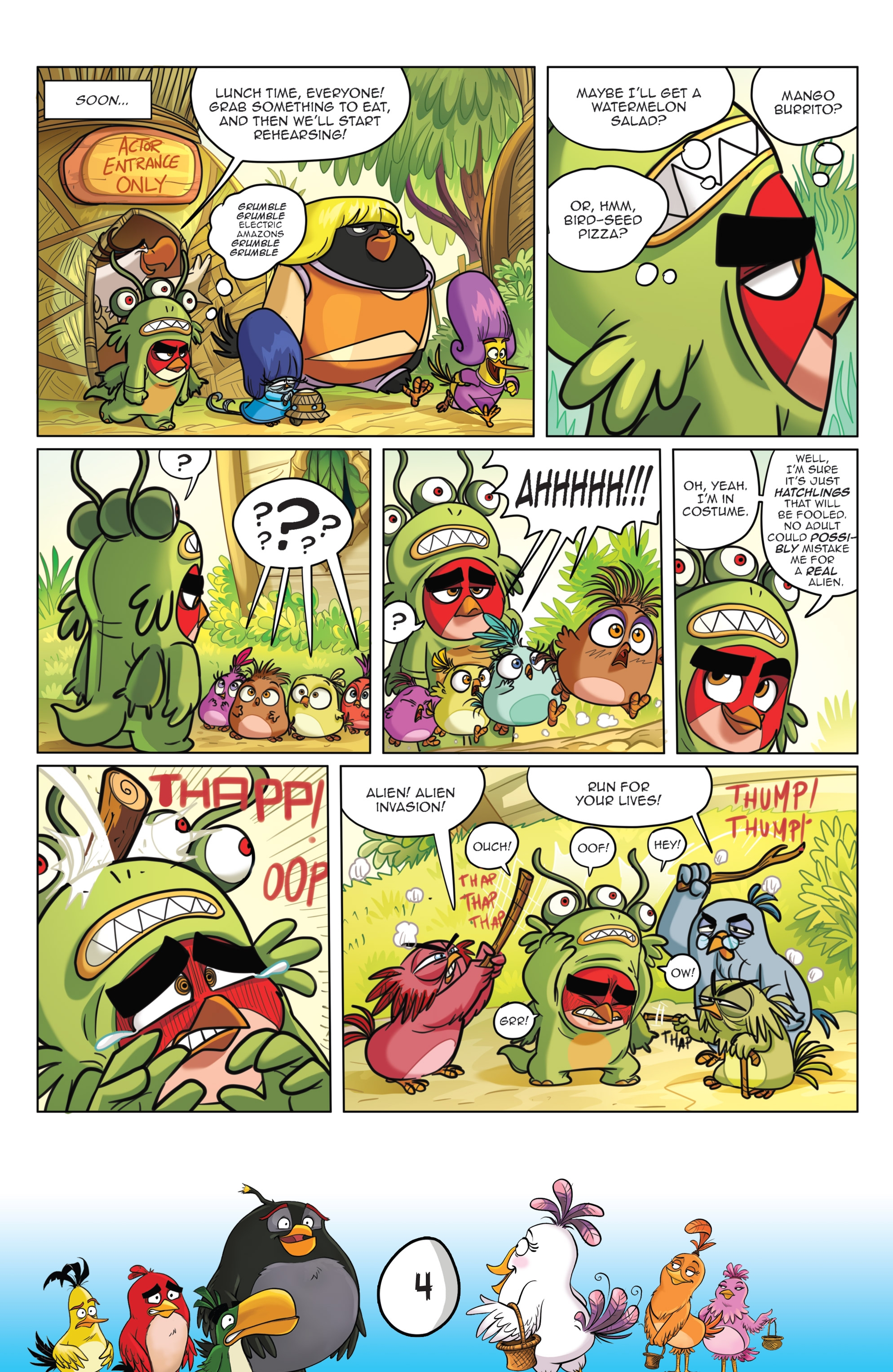 Angry Birds Comics Quarterly: Furious Fowl (2017): Chapter 1 - Page 6