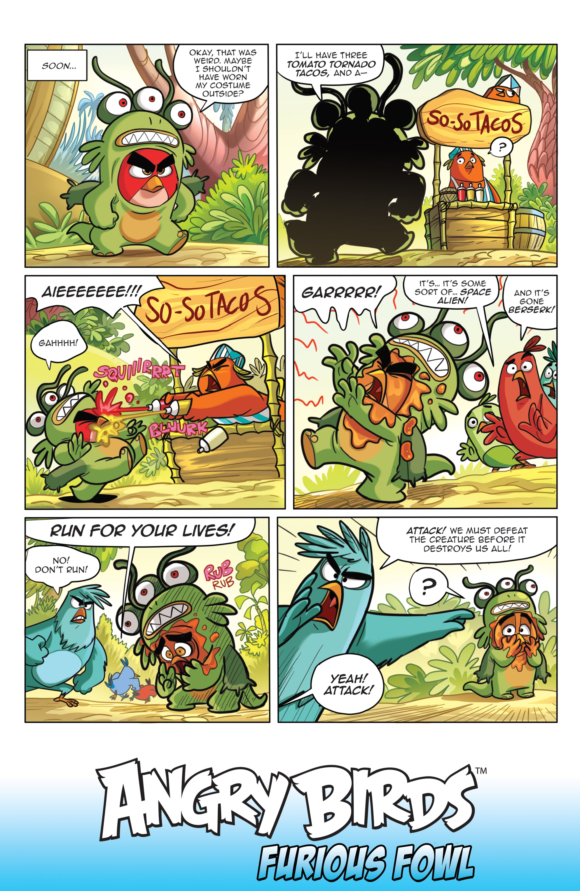 Angry Birds Comics Quarterly: Furious Fowl (2017): Chapter 1 - Page 7