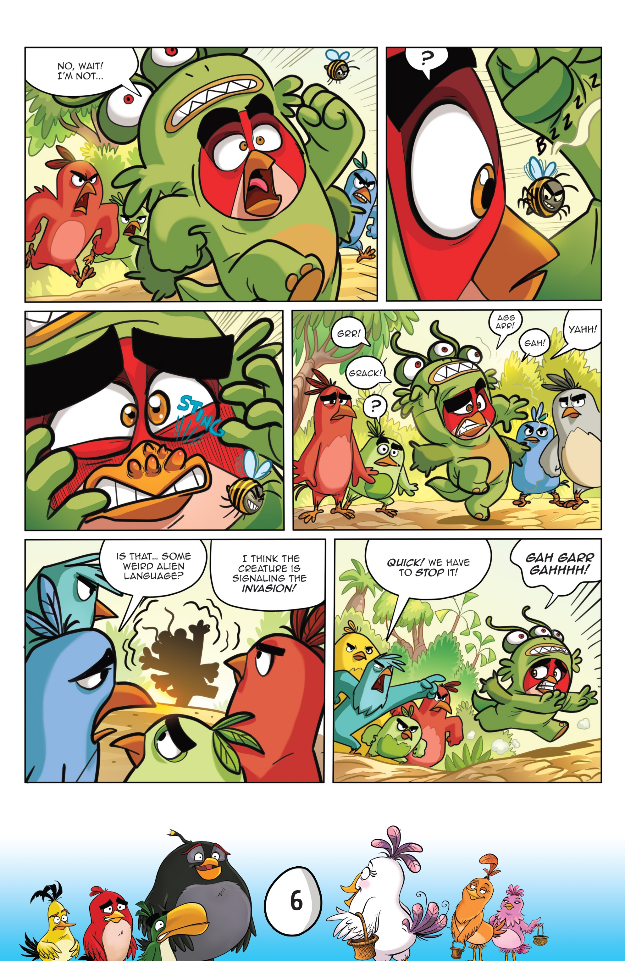 Angry Birds Comics Quarterly: Furious Fowl (2017): Chapter 1 - Page 8