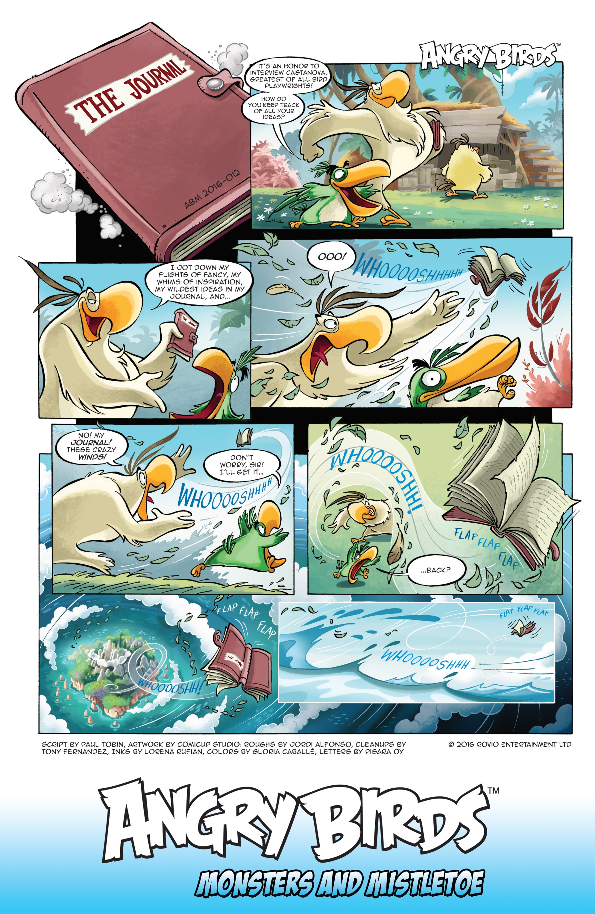 Angry Birds Comics Quarterly: Monsters & Mistletoe (2017): Chapter 1 - Page 3